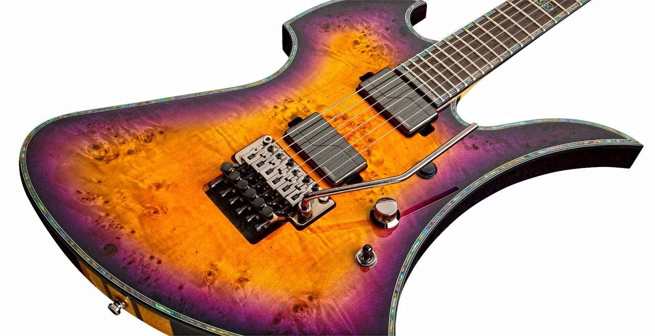 BC Rich Extreme Series Mockingbird Exotic Electric Guitar with