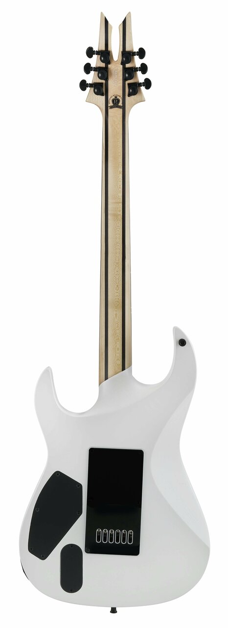 BC Rich Andy James Signature Assassin 6 String Electric Guitar in Satin White - OUTLAW624ETAJWH-bc-rich-andy-james-electric-guitar-back.jpg