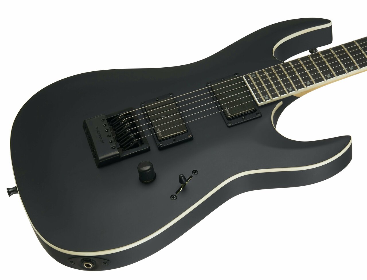 BC Rich Andy James Signature Assassin 6 Electric Guitar in Satin Black - OUTLAW624ETAJBK-bc-rich-andy-james-rich-black-angle.jpg