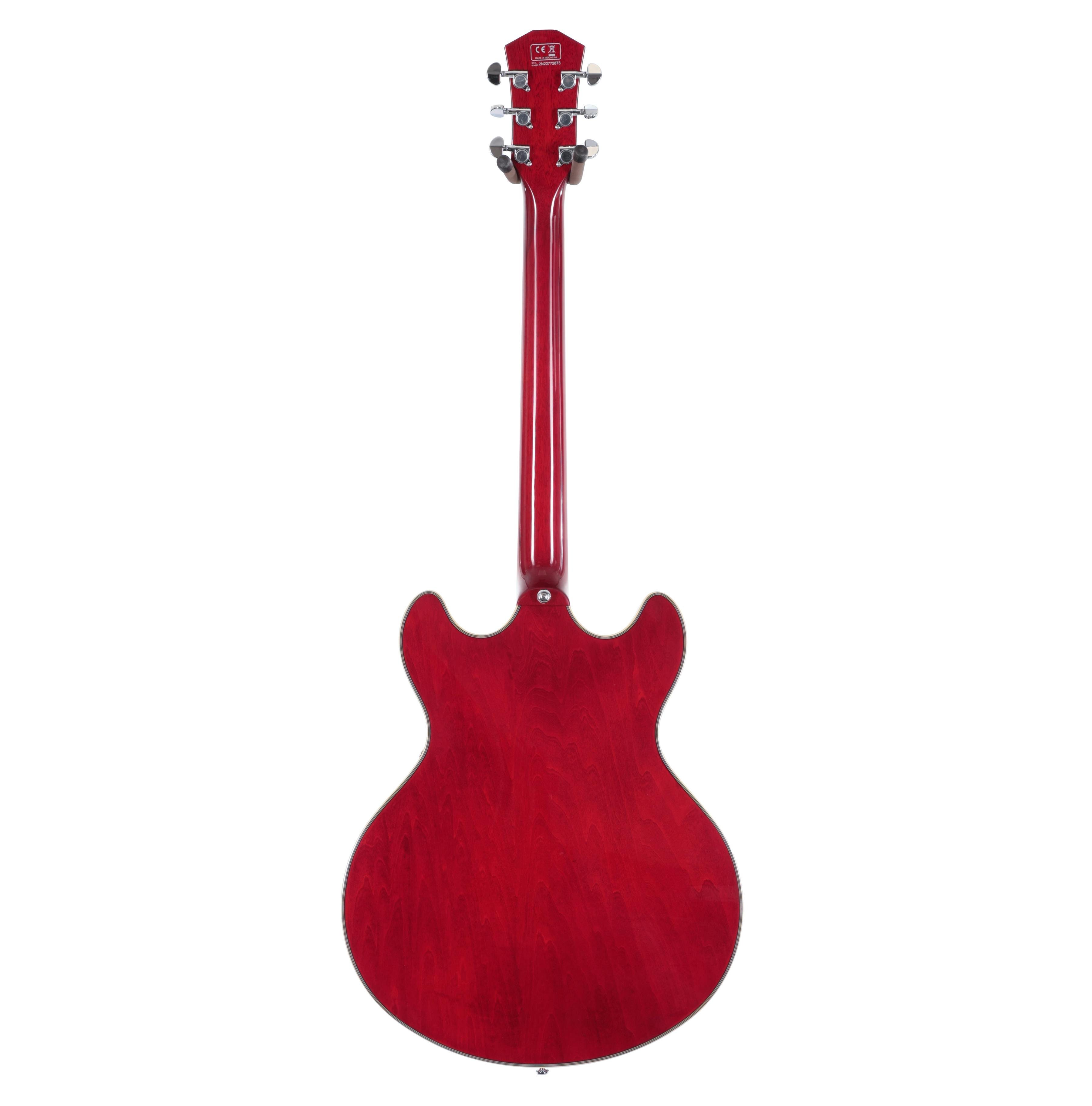 Sire Larry Carlton H7 Semi-Hollow Electric Guitar in See Through Red - H7STR-H7STR-4.jpg