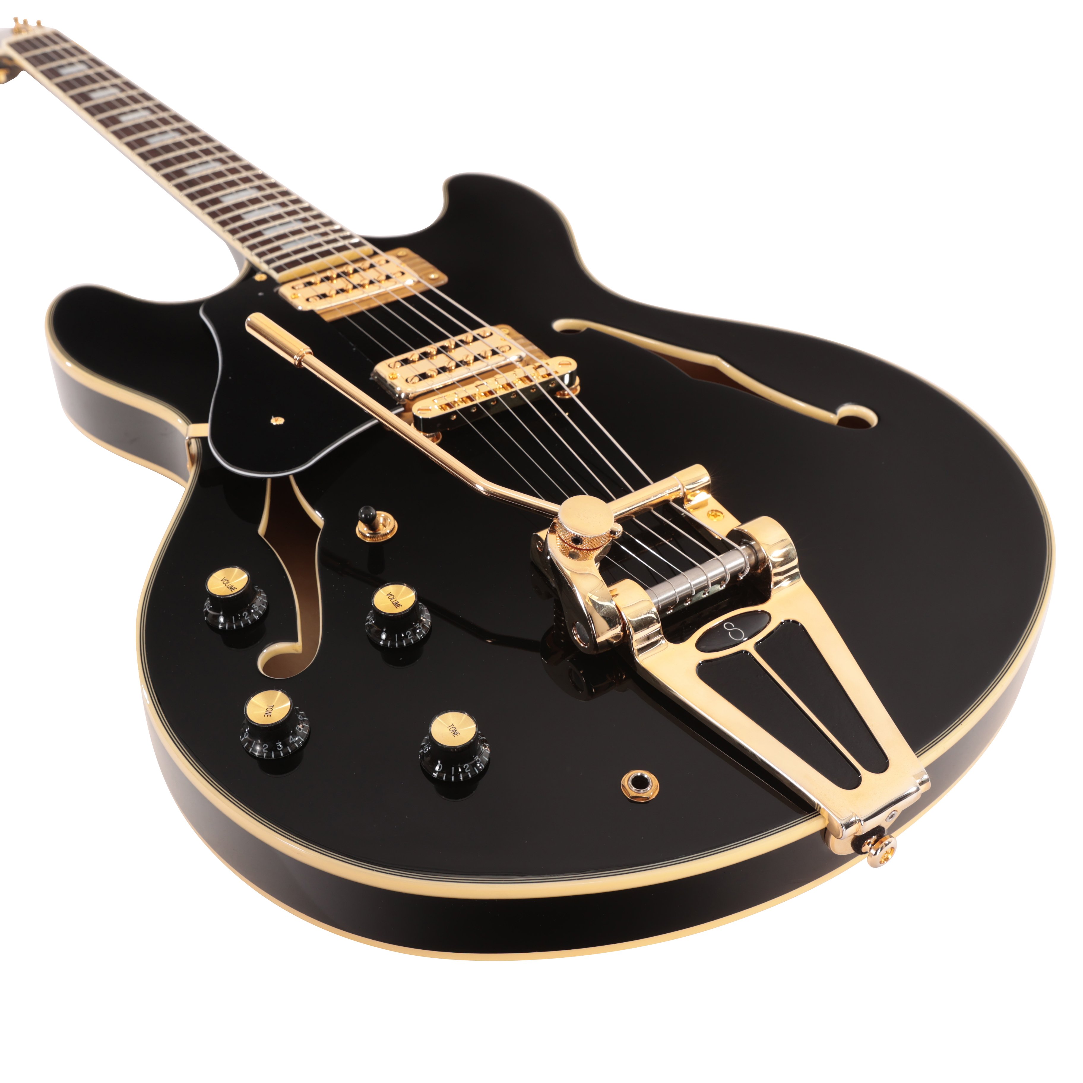 Sire Larry Carlton H7T Left Handed Electric Guitar in Black - H7TLHBK (5).jpg