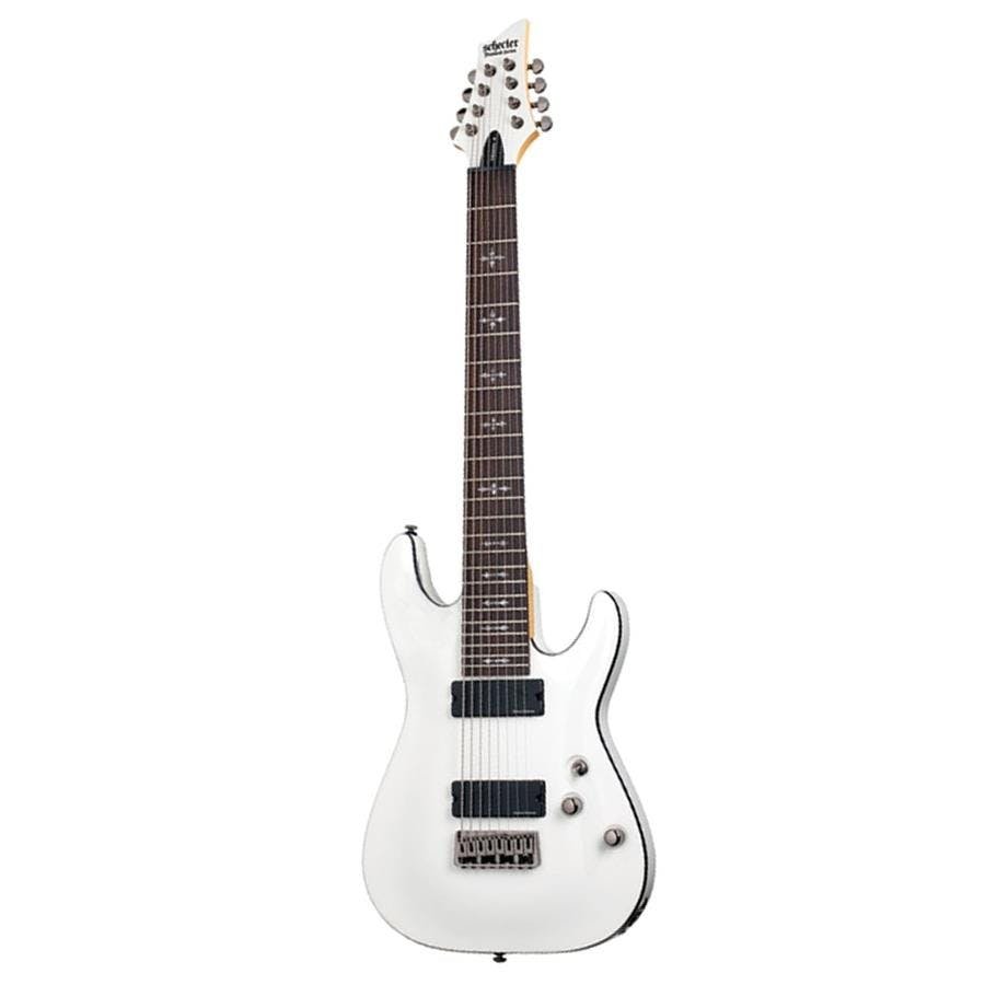 Schecter DEMON-8 in Vintage White - Andertons Music Co.