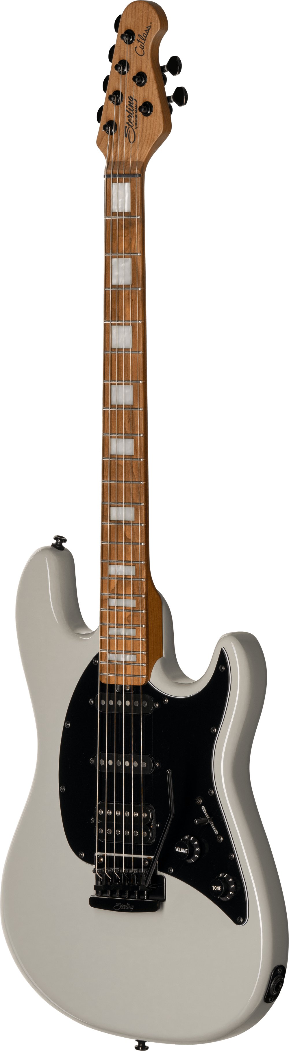Sterling by Music Man Cutlass CT50 HSS in Chalk Grey - Andertons