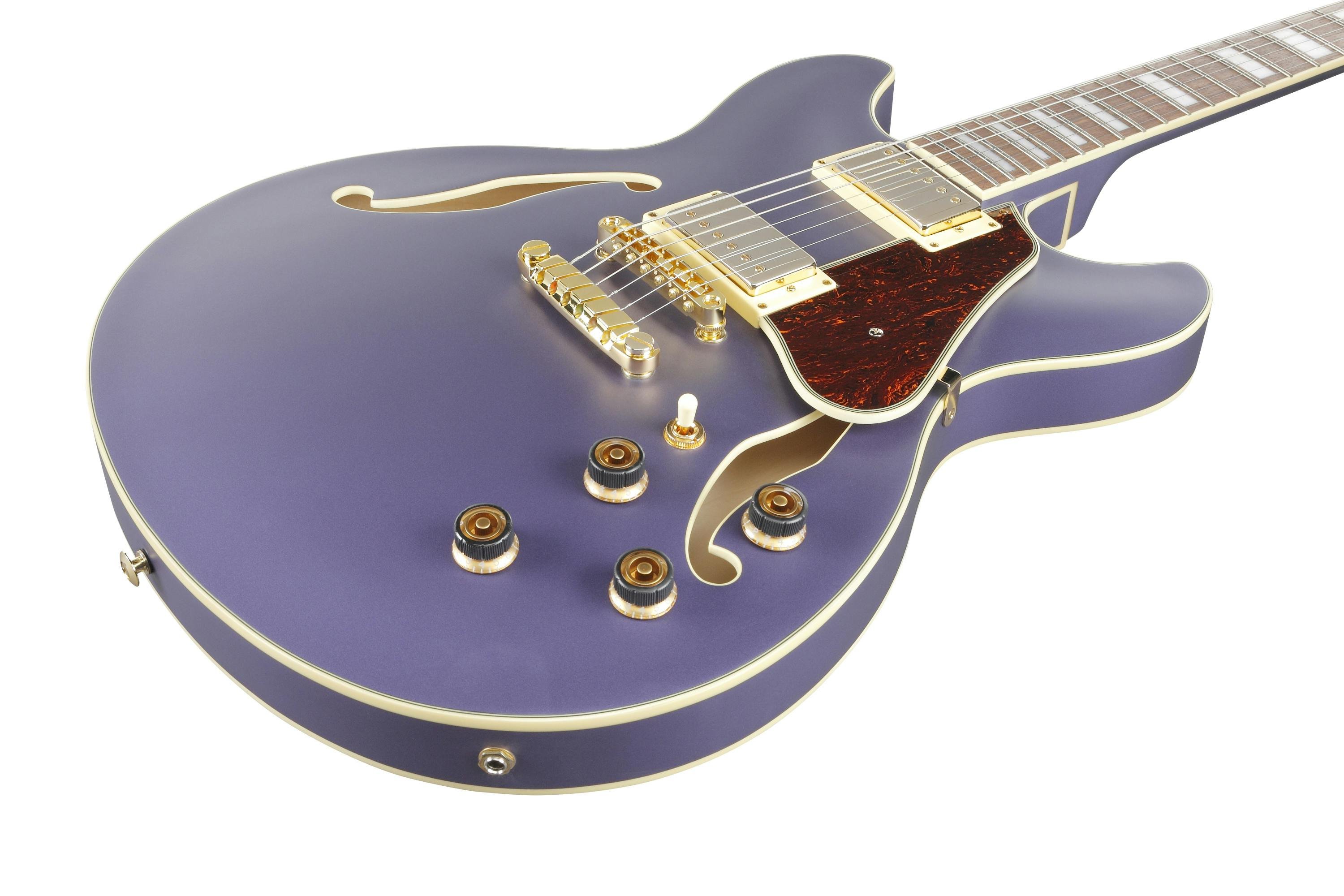 Ibanez AS73G-MPF Artcore Semi-Hollow Electric Guitar in Metallic Purple Flat - AS73G-MPF-Ibanez-AS73G-MPF-Artcore-Electric-Guitar-Metallic-Purple-Flat-Body-Angle.jpg