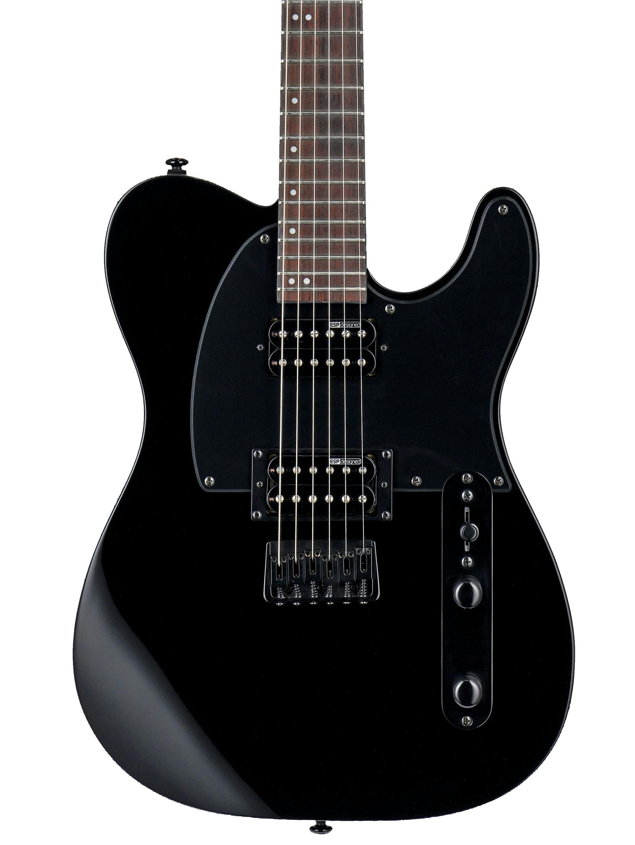 ESP LTD TE-200 Electric Guitar In Black - 487629-TE-200_BLK_FRONT.jpg