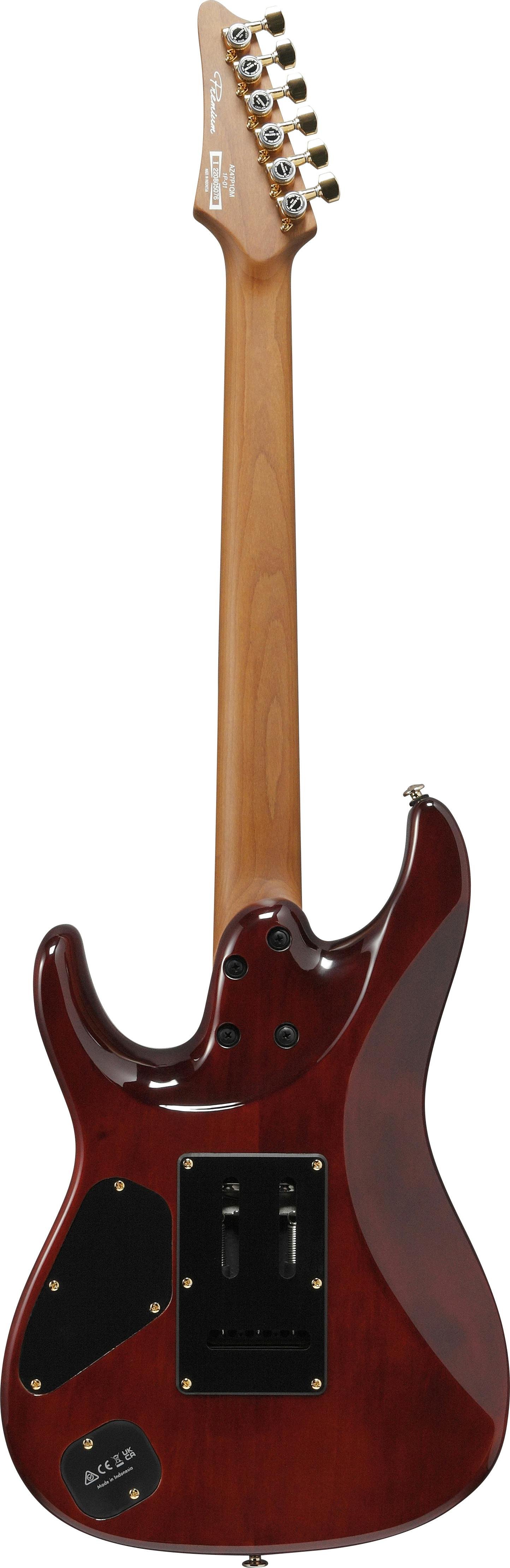 ギター Ibanez AZ Premium AZ47P1QM Ibanez AZ47P1QM Premium Electric Guitar in Dragon Eye Burst