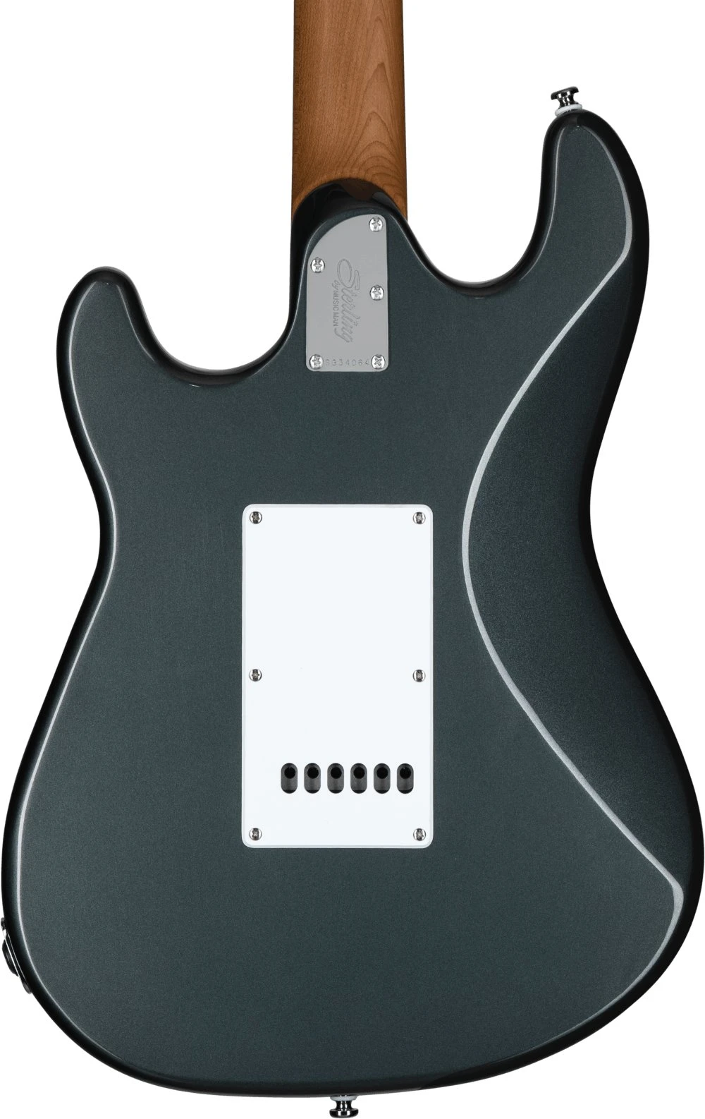 Sterling by Music Man Cutlass CT50 HSS in Charcoal Frost - CT50HSSCFRR2-ST-CT50HSS-CFR-R2-REAR-BODY.jpg