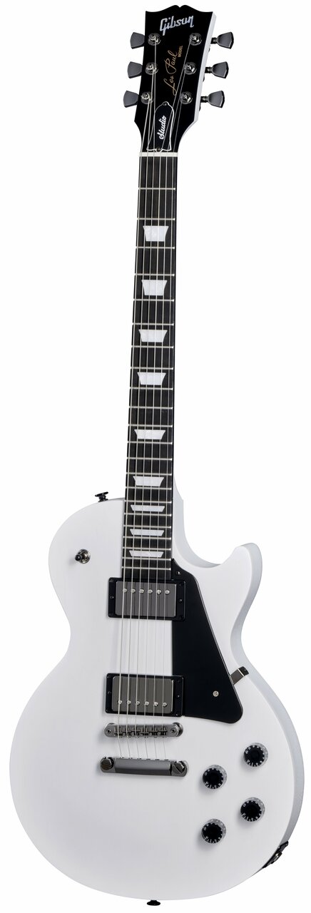 Gibson Les Paul Modern Studio Electric Guitar in Worn White - LPSTM00WWBN1-Gibson-USA-Les-Paul-Modern-Studio-Worn-White-Front.jpg