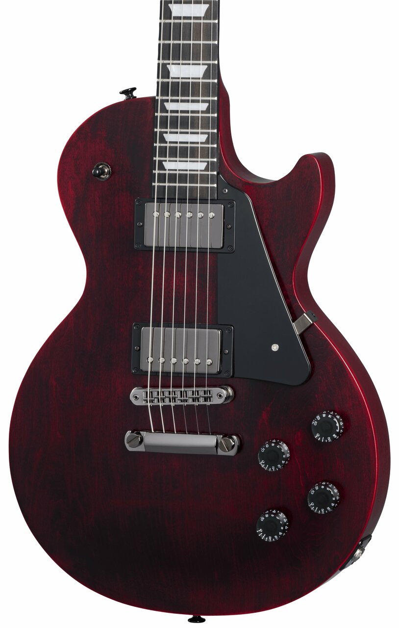 Gibson Les Paul Modern Studio Electric Guitar in Wine Red Satin