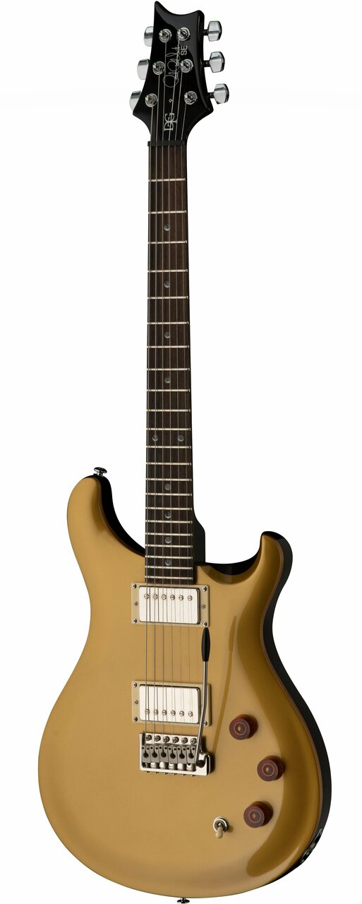 PRS SE DGT David Grissom Signature Electric Guitar Gold Top - SEDGM22GT-PRS-SE-DGT-Gold-Top-Angle.jpg