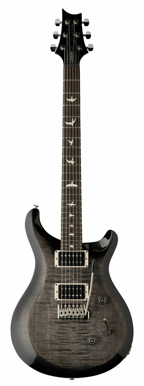 PRS S2 Custom 24 Electric Guitar in Faded Gray Black Burst