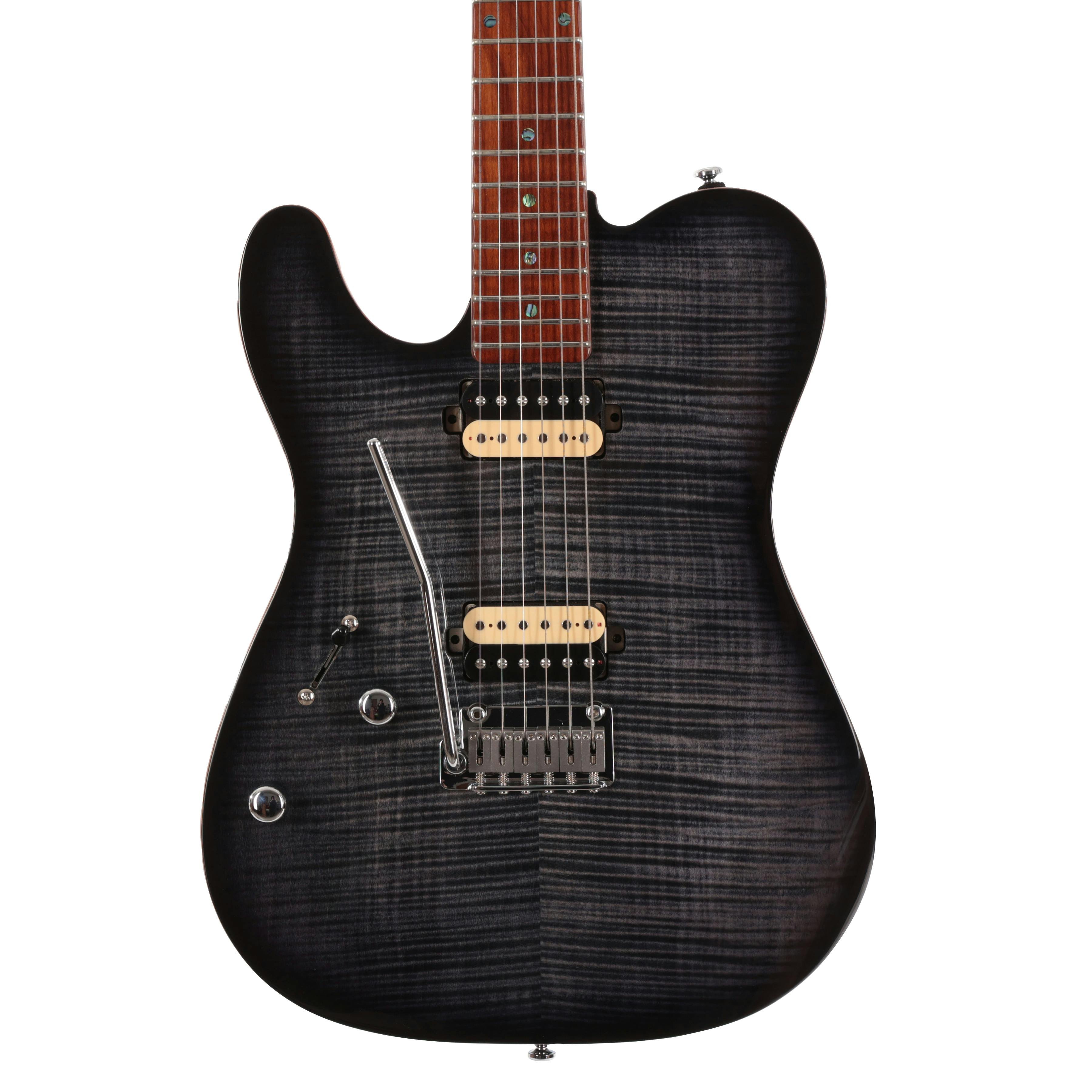 Sire Larry Carlton T7 FM Left Handed Electric Guitar in Trans Black - T7FMLHTBLK-T7FMLHTBLK-2.jpg