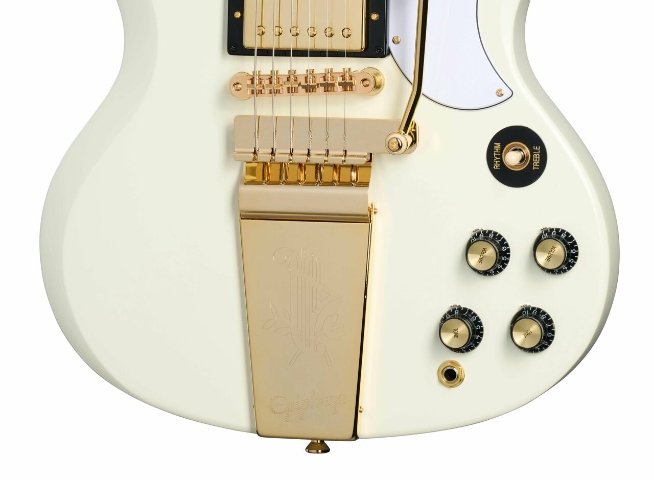 Epiphone 1963 Les Paul SG Custom With Maestro Vibrola in Classic