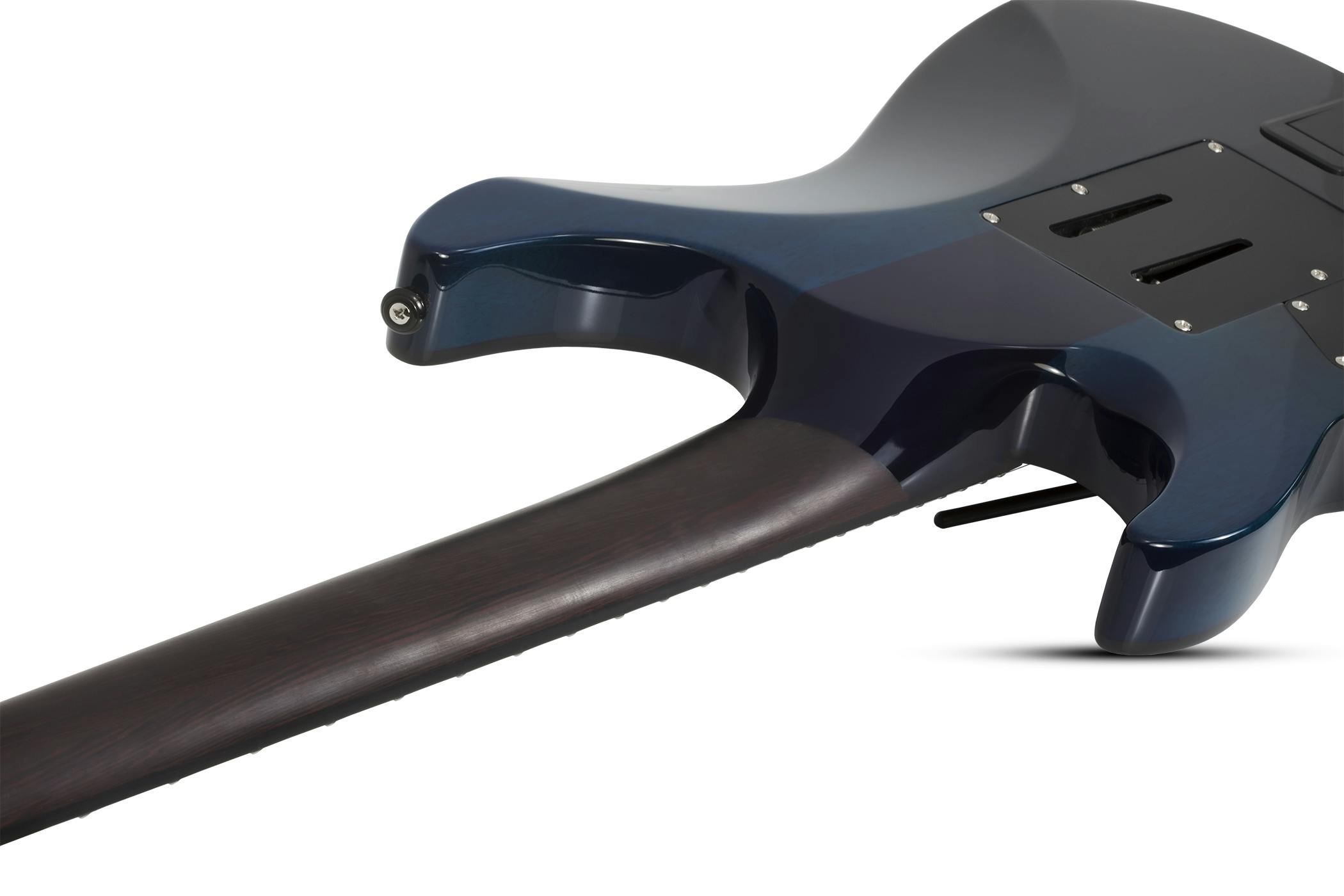 Schecter Reaper-6 Elite FR S Electric Guitar in Deep Ocean Blue - SCH-GTR-2187-Schecter-Reaper-Elite-6-FR-S-Deep-Ocean-Blue-Body-Angle-Back.jpg