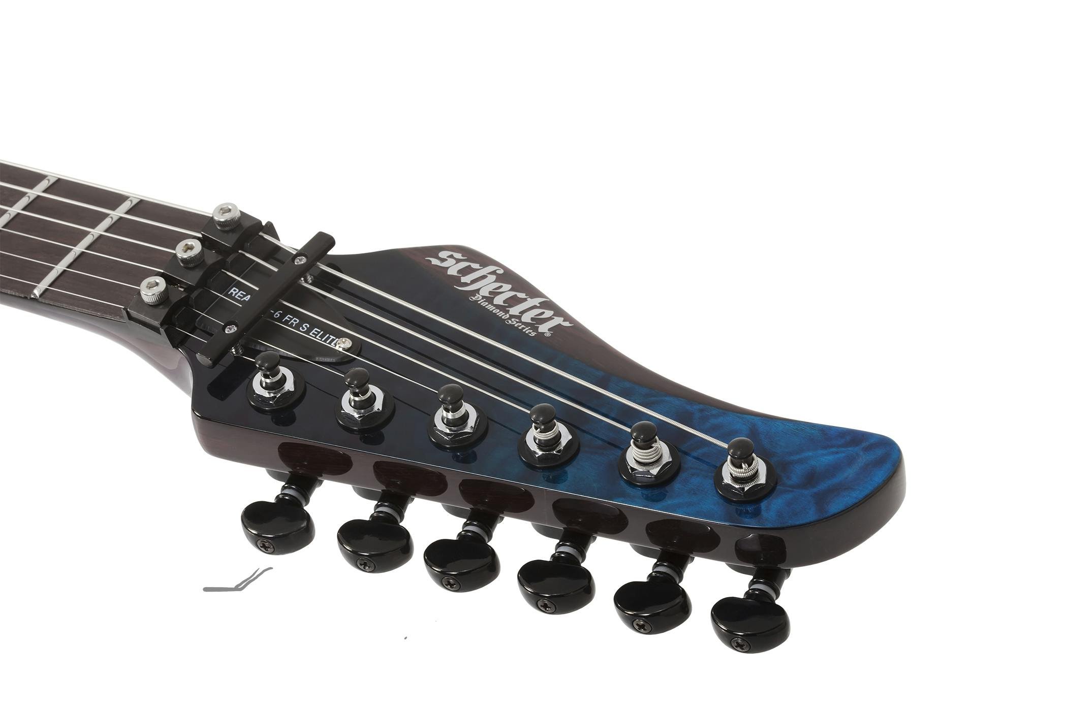 Schecter Reaper-6 Elite FR S Electric Guitar in Deep Ocean Blue