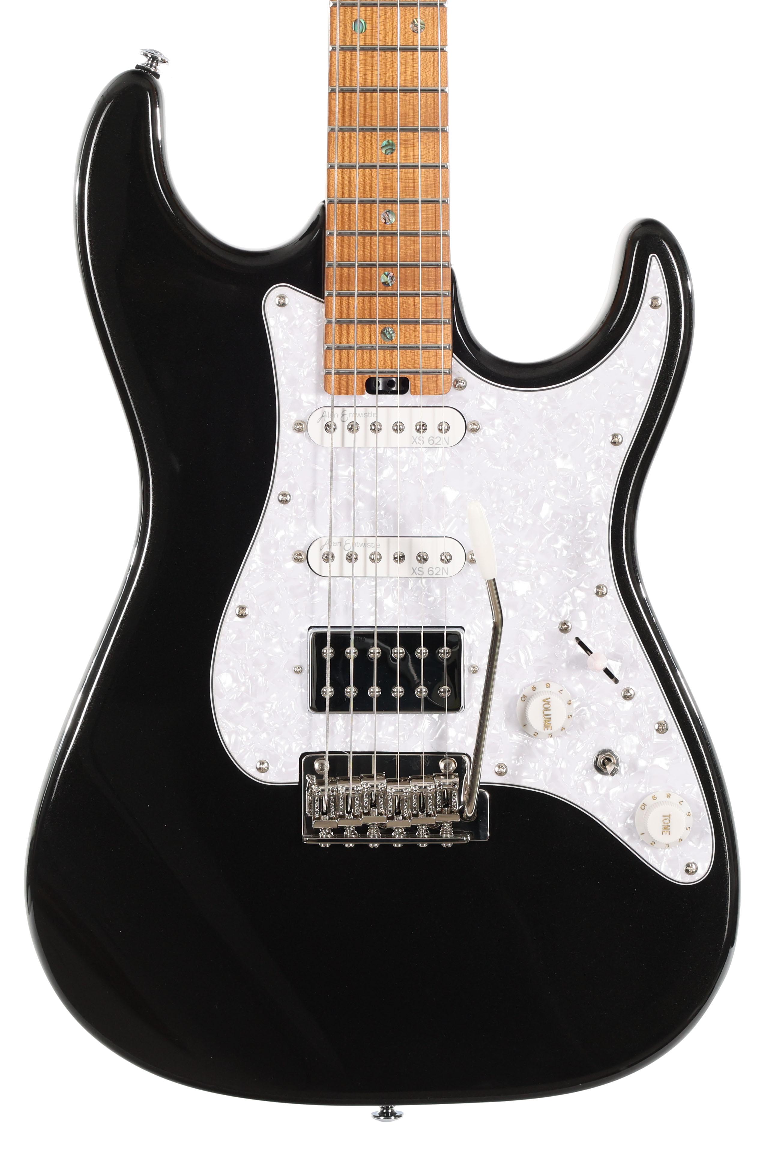 Soloking MS-1 Classic Electric Guitar in Metallic Black - MS-1CALLSIC-MB (2).jpg