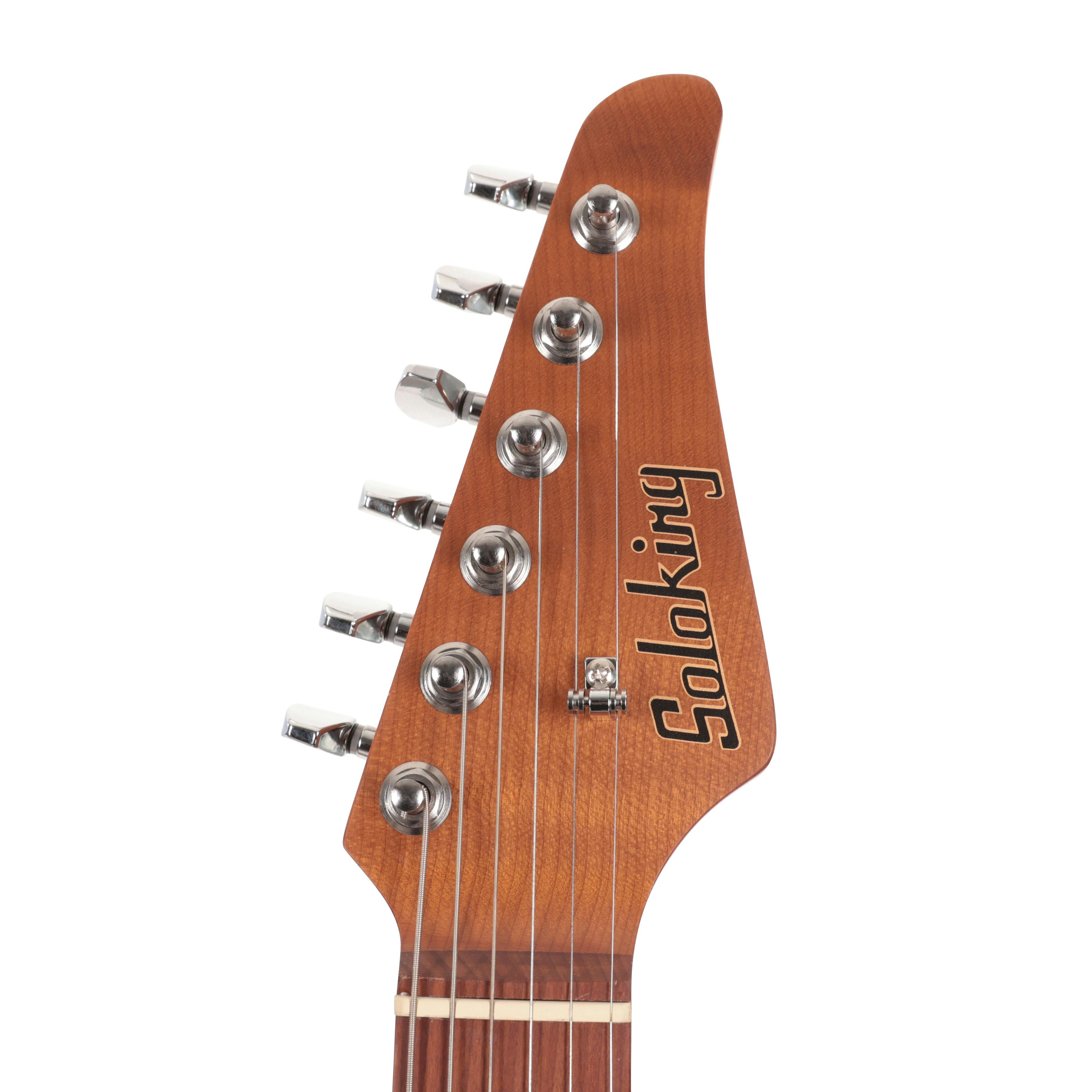 Soloking MS-1 Classic Electric Guitar in Metallic Black