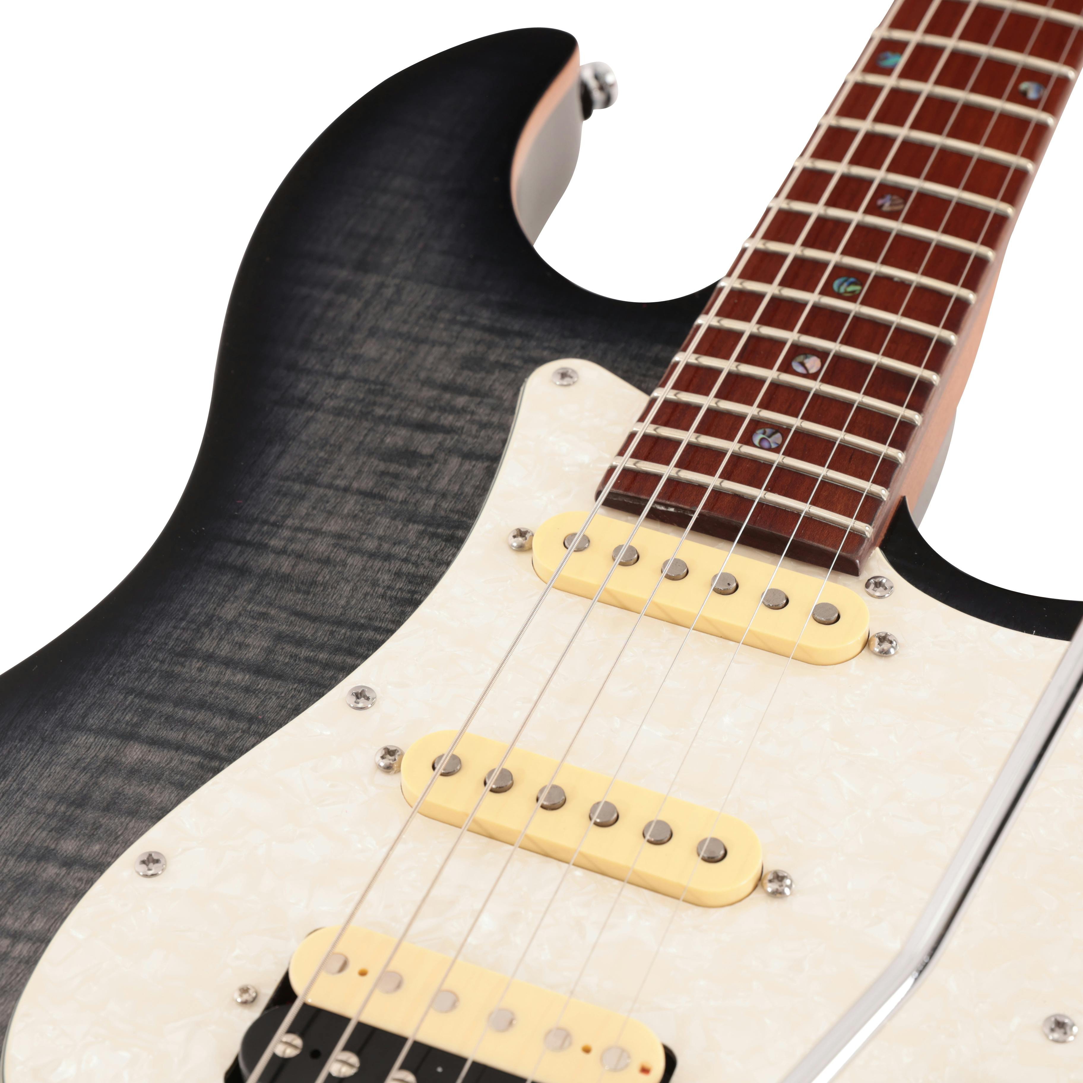 Sire Larry Carlton S7 FM Electric Guitar in Transparent Black - S7FMTBLK-Sire-Larry-Carlton-S7-FM-Trans-Black-Pickups.jpg