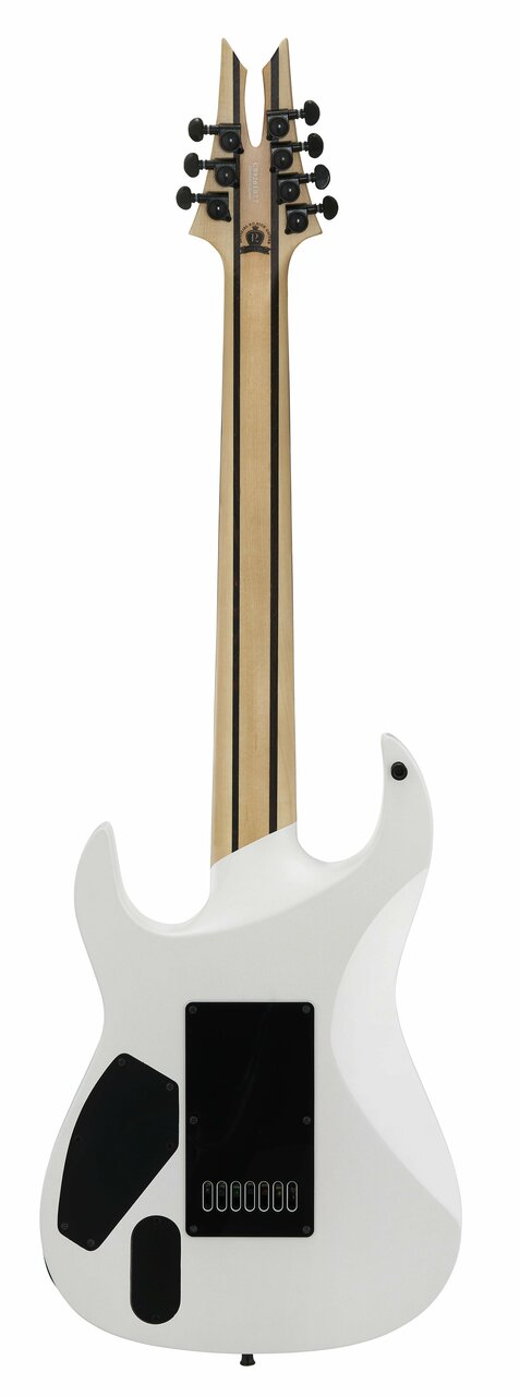 BC Rich Andy James Signature Assassin 7 String Electric Guitar in Satin White - OUTLAW724ETAJWH-bc-rich-outlaw-electric-guitar-white-back.jpg
