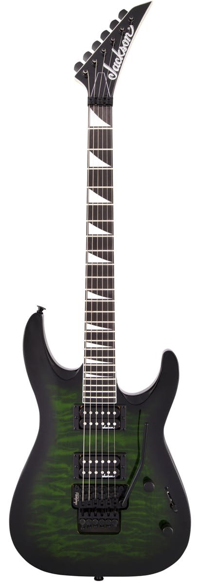 Jackson JS Series Dinky Arch Top JS32Q DKA In Transparent Green Burst - 367564-Jackson-JS-Series-Dinky-Arch-Top-JS32Q-DKA-Transparent-Green-Burst-2.jpg