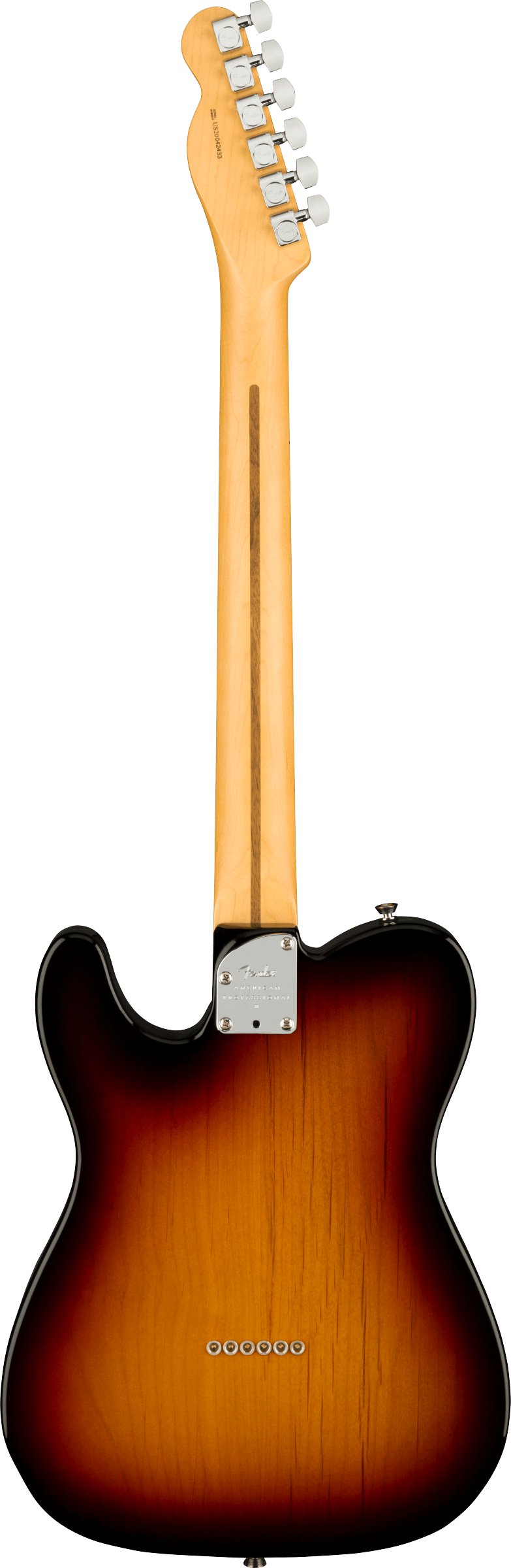 Fender American Professional II Telecaster 3-Tone Sunburst with Maple Fingerboard - 409296-0113942700_fen_ins_bck_1_rl.jpg