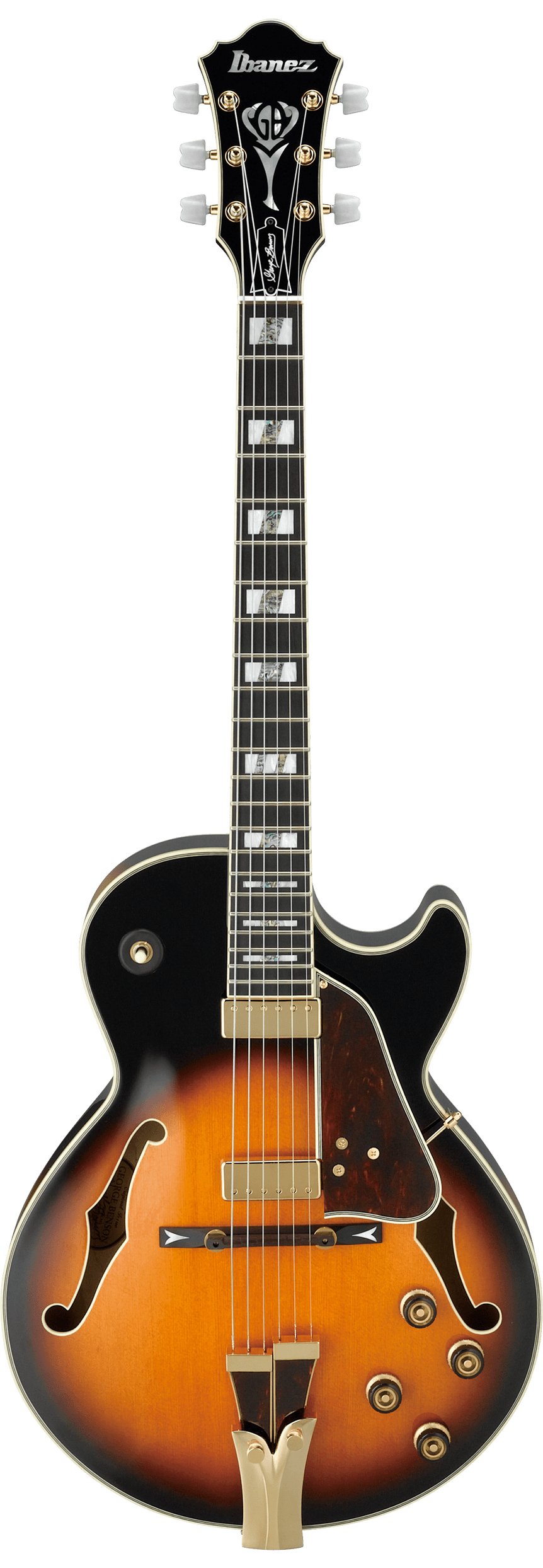 Ibanez GB10 George Benson Signature in Brown Sunburst - Andertons