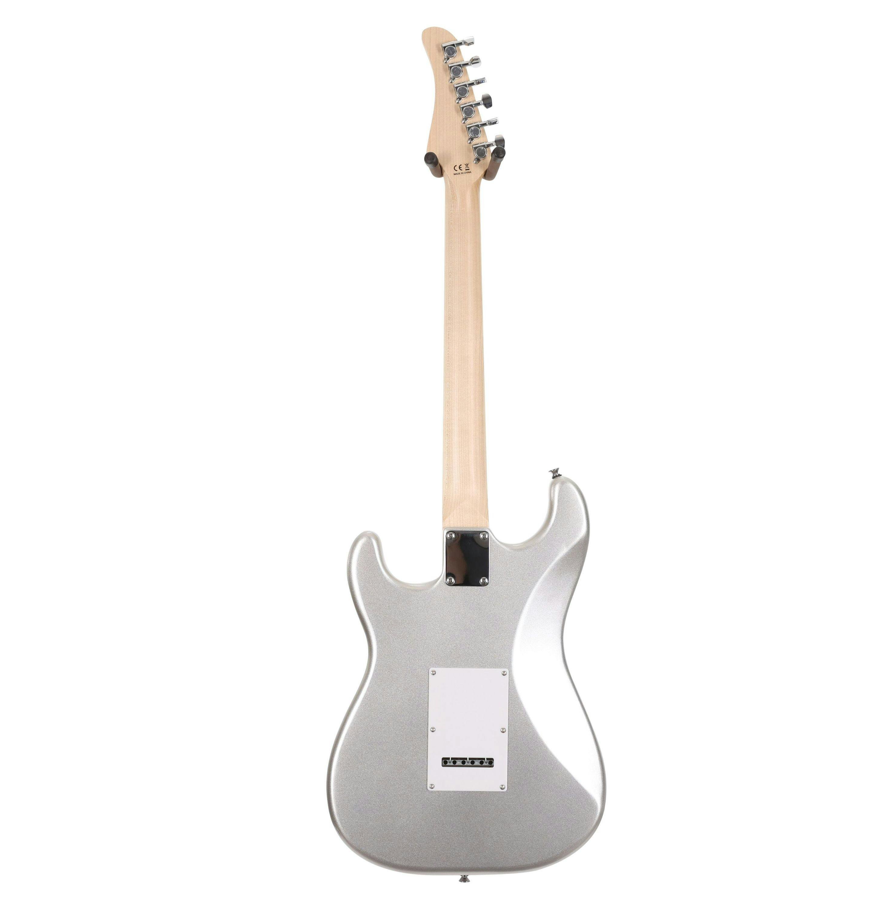 EastCoast ST2 HSS Electric Guitar in Slick Silver Metallic - 477406-EC-GS100H-SLS 3.jpg