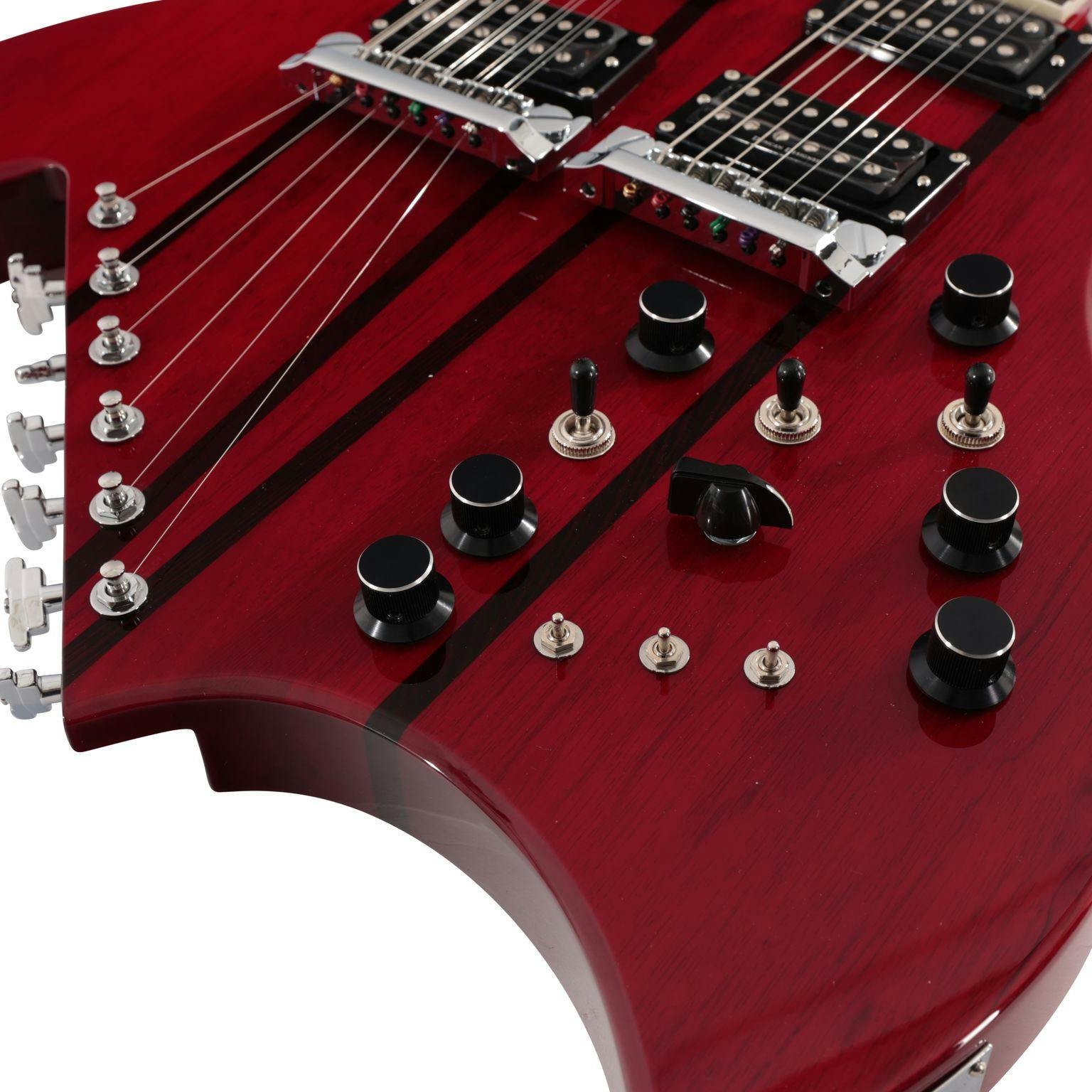 BC Rich Rich B Legacy Doubleneck with Case - Trans Red - B612TRHC-BC-Rich-Legacy-Series-Rich-B-Double-Neck-Electric-Guitar-Transparent-Red-Controls.jpg