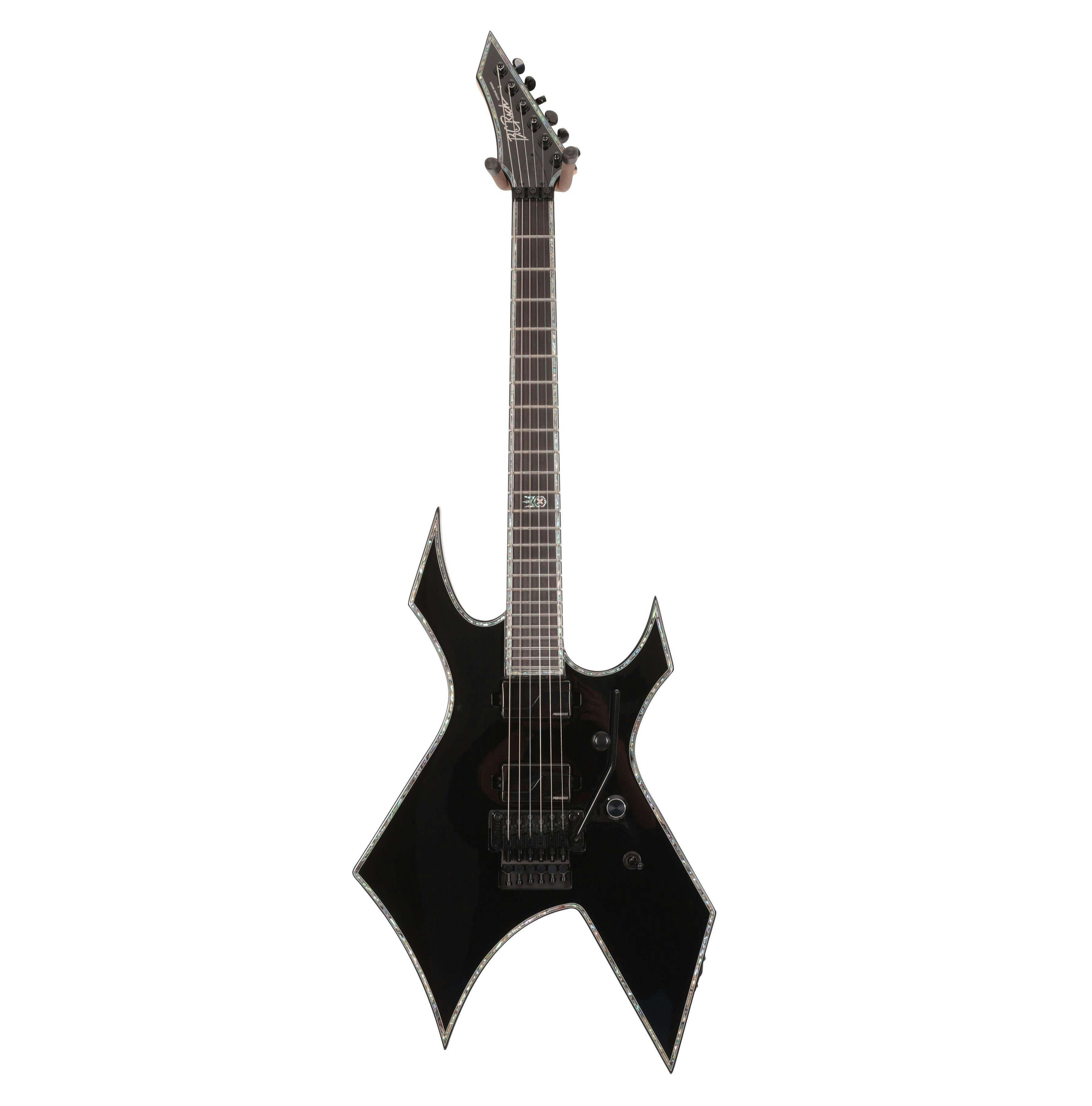 B.C. Rich Warlok エレキギター ブラック BC Rich Extreme Series Warlock Electric Guitar with Floyd Rose in