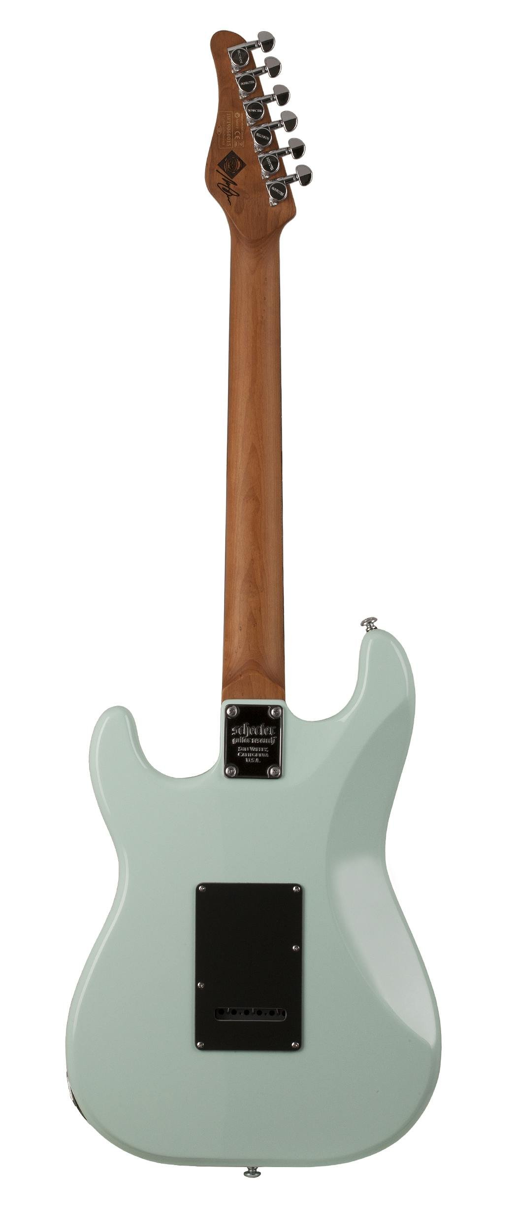 Schecter Nick Johnston Traditional HSS in Atomic Frost - 373996-NICK JOHNSTON DS HSS AFST BACK FLAT.jpg