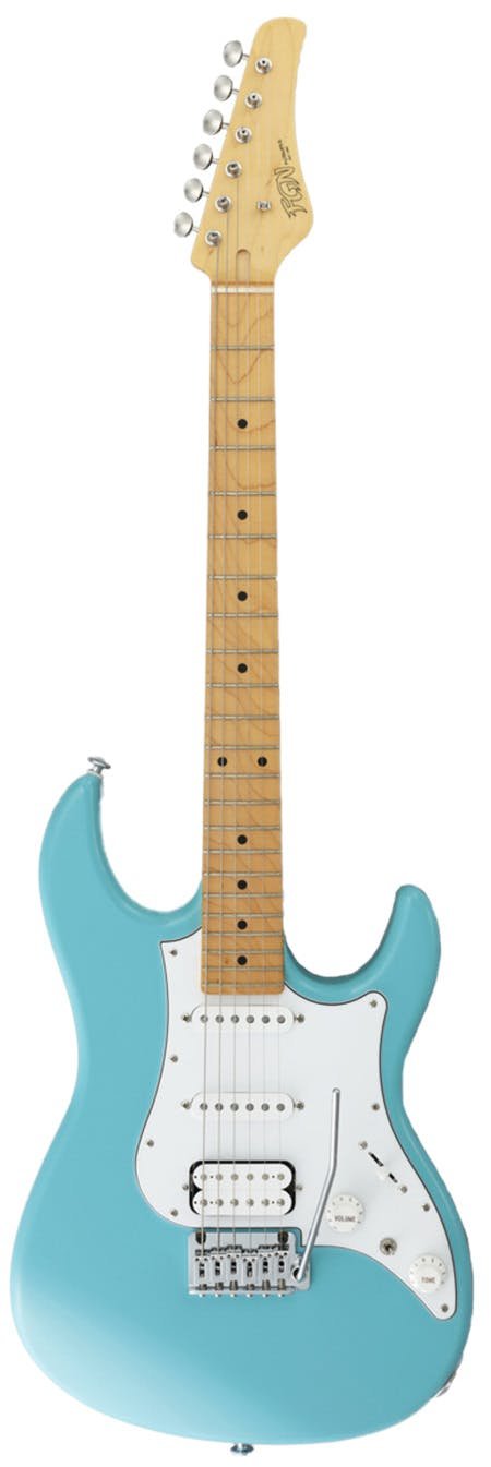 FGN J Standard Odyssey JOS2TDM Electric Guitar in Mint Blue - JOS2TDM-MBU-FGN-J-Standard-Odyssey-JOS2TDM-Electric-Guitar-in-Mint-Blue-Front.jpg