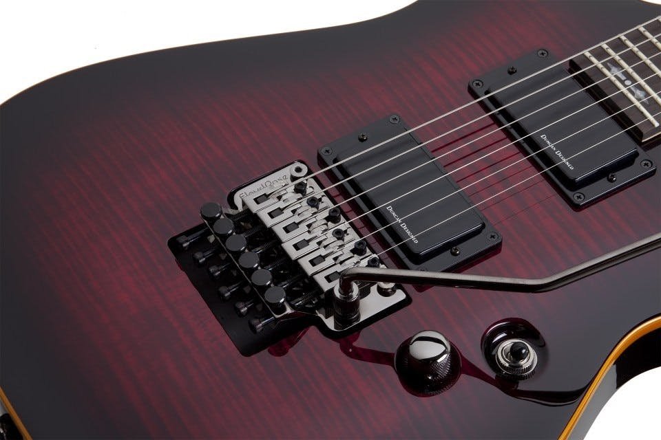 Schecter Demon-6 FR Flamed Maple Top in Crimson Red Burst - 84201-tmpF523.jpg