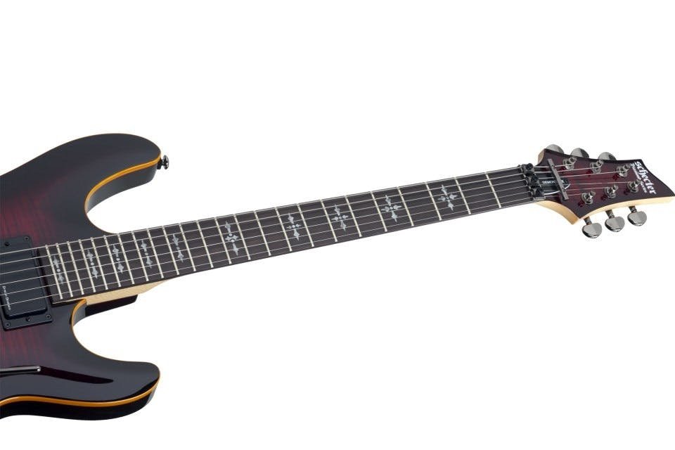 Schecter Demon-6 FR Flamed Maple Top in Crimson Red Burst - 84203-tmp14A6.jpg