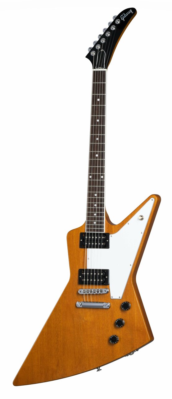 Gibson 70s Explorer Electric Guitar in Antique Natural - Andertons