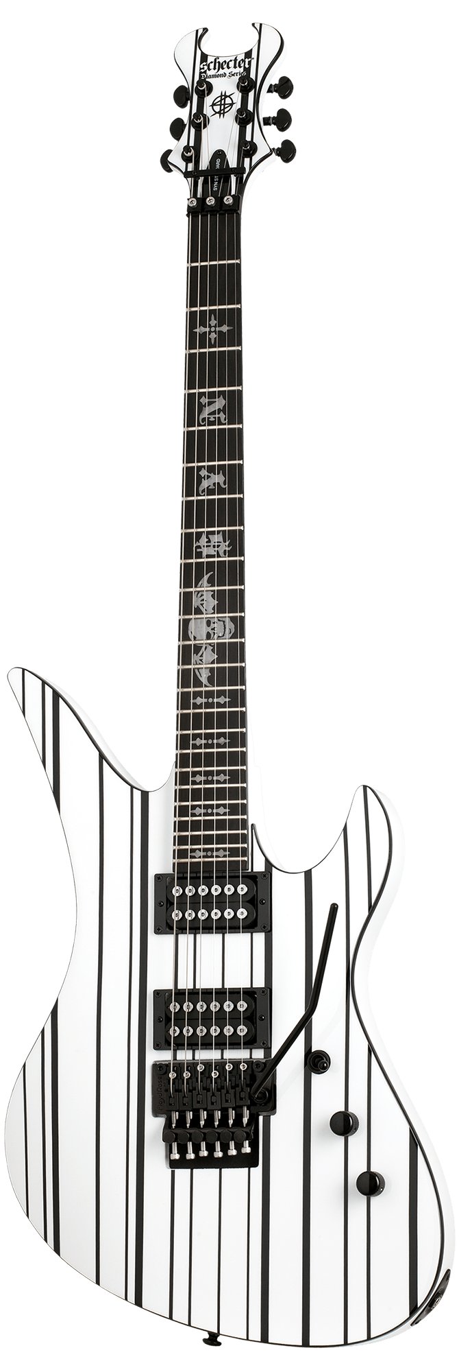 Schecter Synyster Gates Standard in White with Black Pinstripes - 394215-Schecter-Synyster-Standard-White.jpg