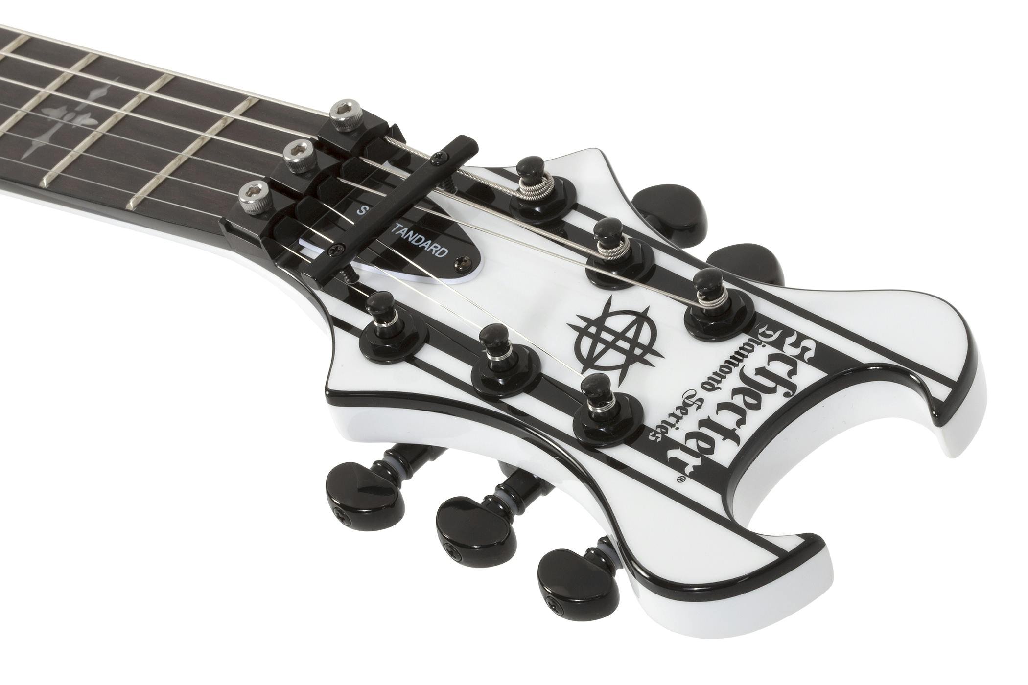 Schecter Synyster Gates Standard in White with Black Pinstripes - 394218-Schecter-Synyster-Standard-White-4.jpg