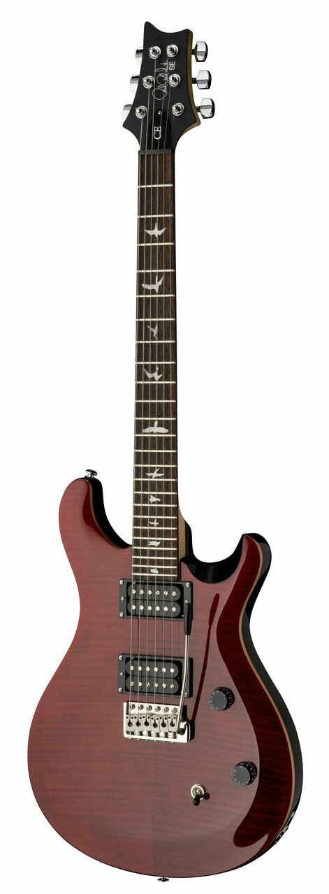 PRS SE CE 24 Electric Guitar in Black Cherry - Andertons