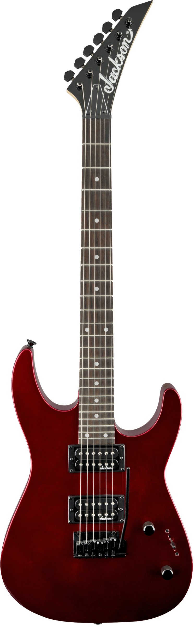 Jackson JS12 Dinky in Metallic Red with Amaranth Board - 330435-2910112552_gtr_frt_001_rr.jpg