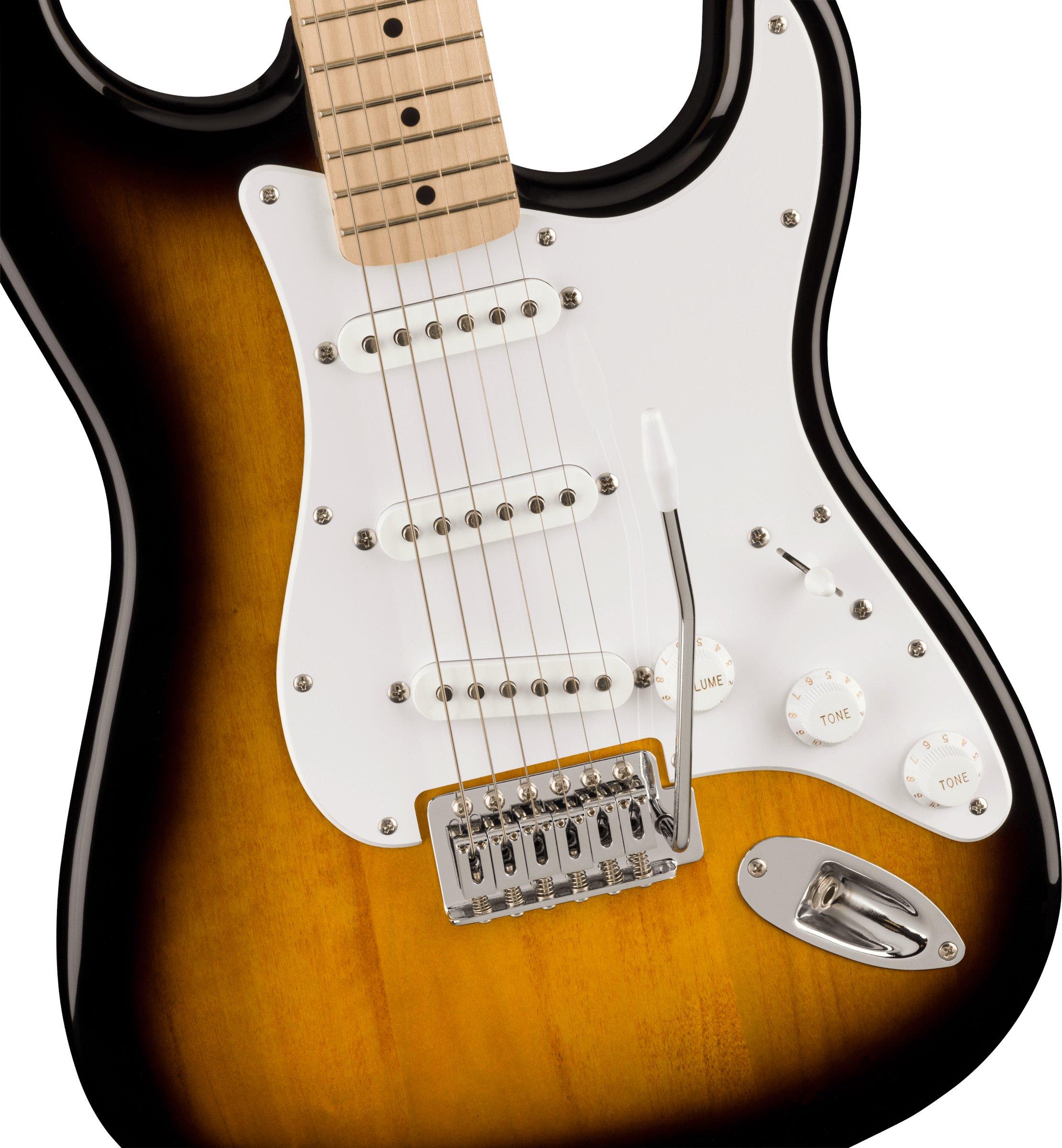 Squier Sonic Stratocaster Electric Guitar in 2-Colour Sunburst