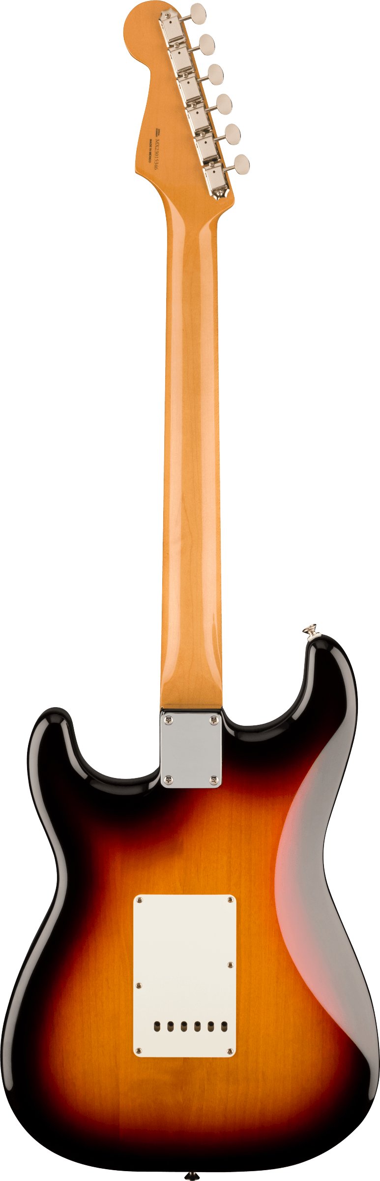 Fender Vintera II '60s Stratocaster Electric Guitar in 3-Tone Sunburst - 0149020300-Fender-Vintera-II-60s-Stratocaster-in-3-Tone-Sunburst-Back.jpg