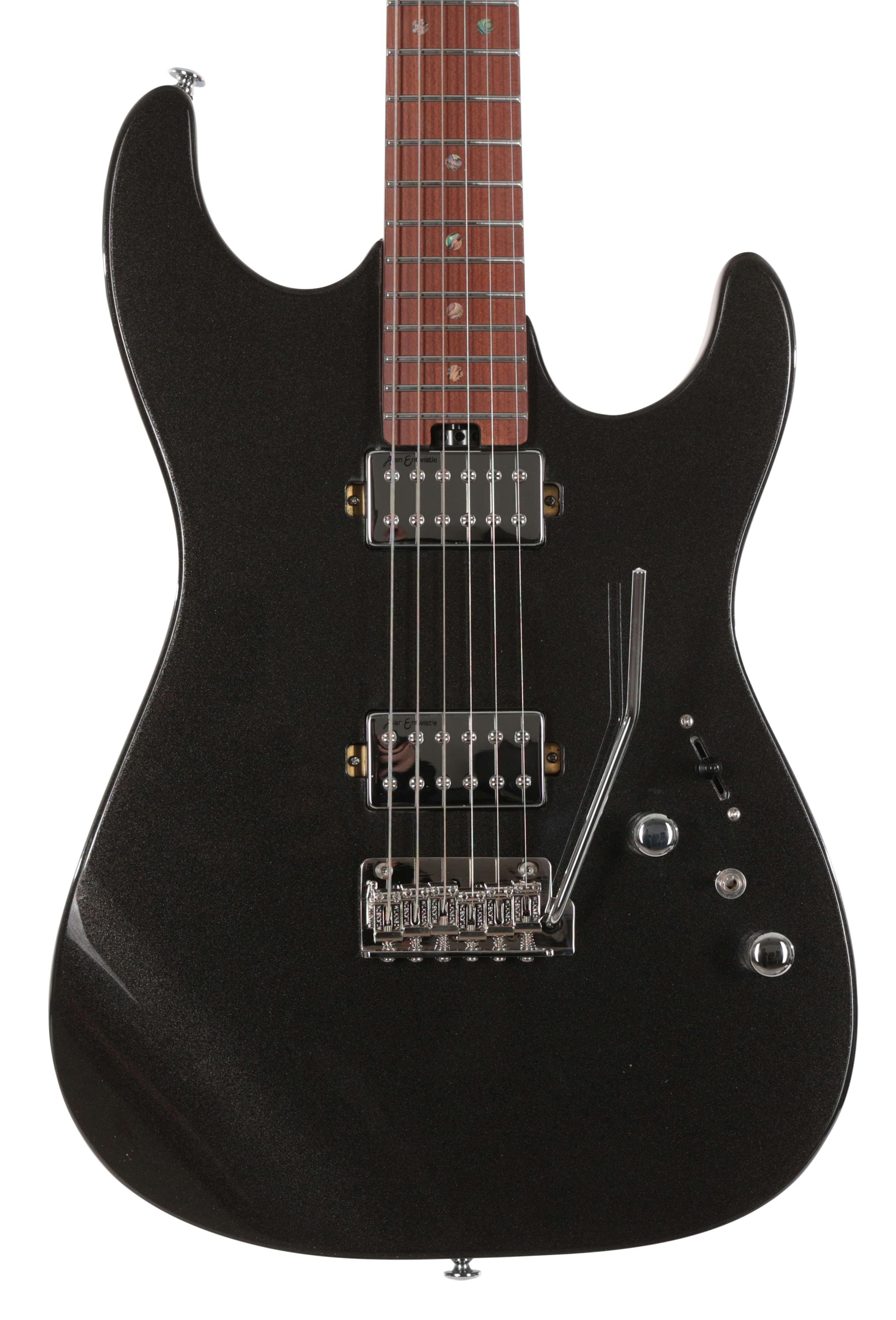 Soloking MS-1 Custom Electric Guitar in Metallic Black - Andertons