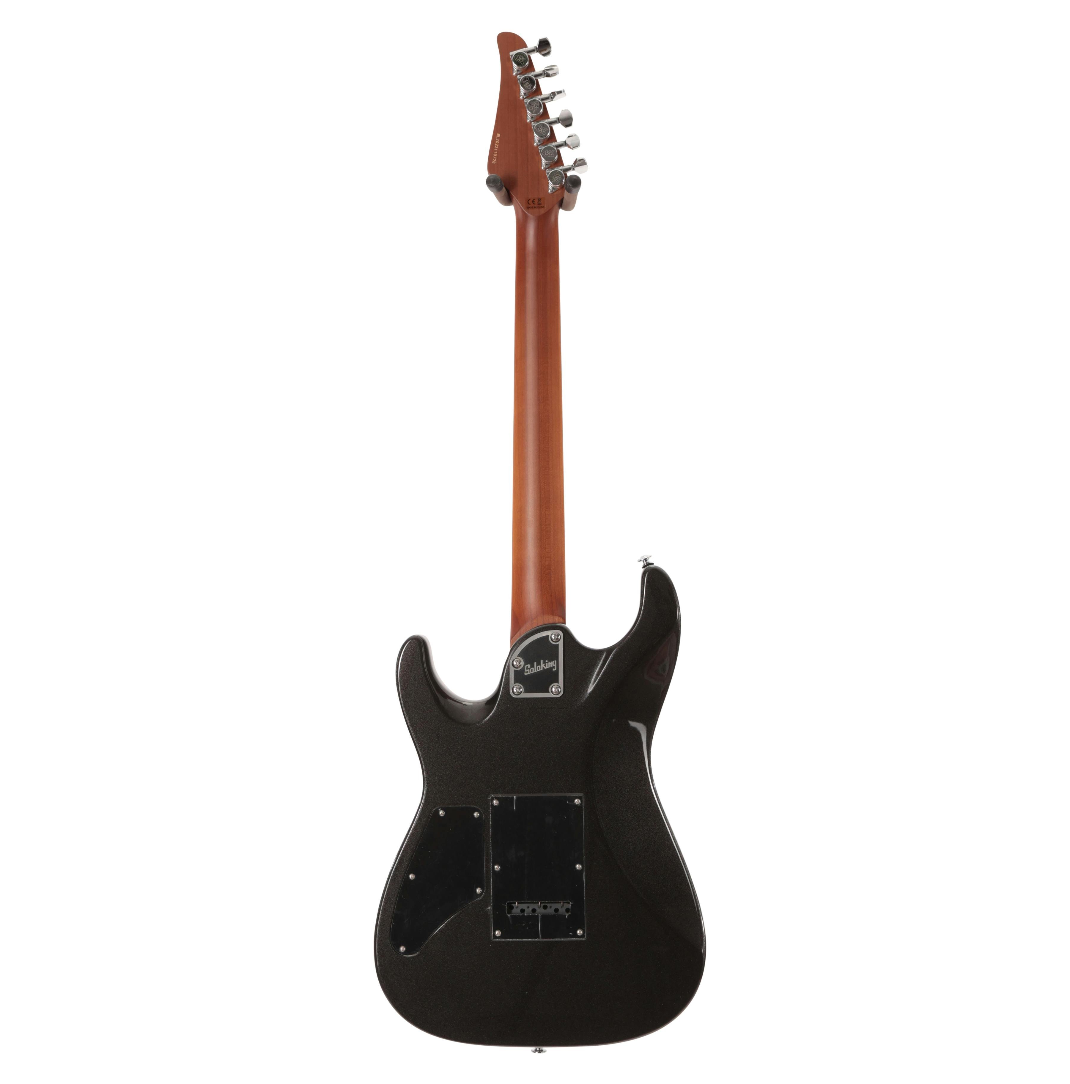 Soloking MS-1 Custom Electric Guitar in Metallic Black - Andertons