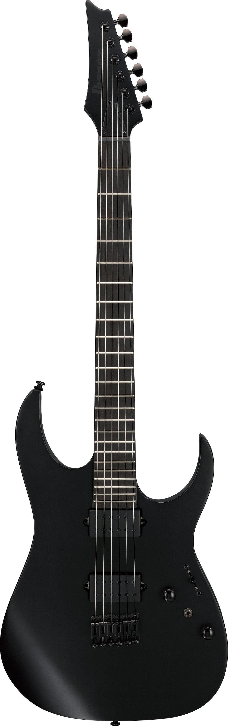 Ibanez RGRTB621-BKF Iron Label Electric Guitar in Black Flat - 483982-Ibanez-RGRTB621-BKF-Iron-Label-Guitar-Black-Flat.jpg