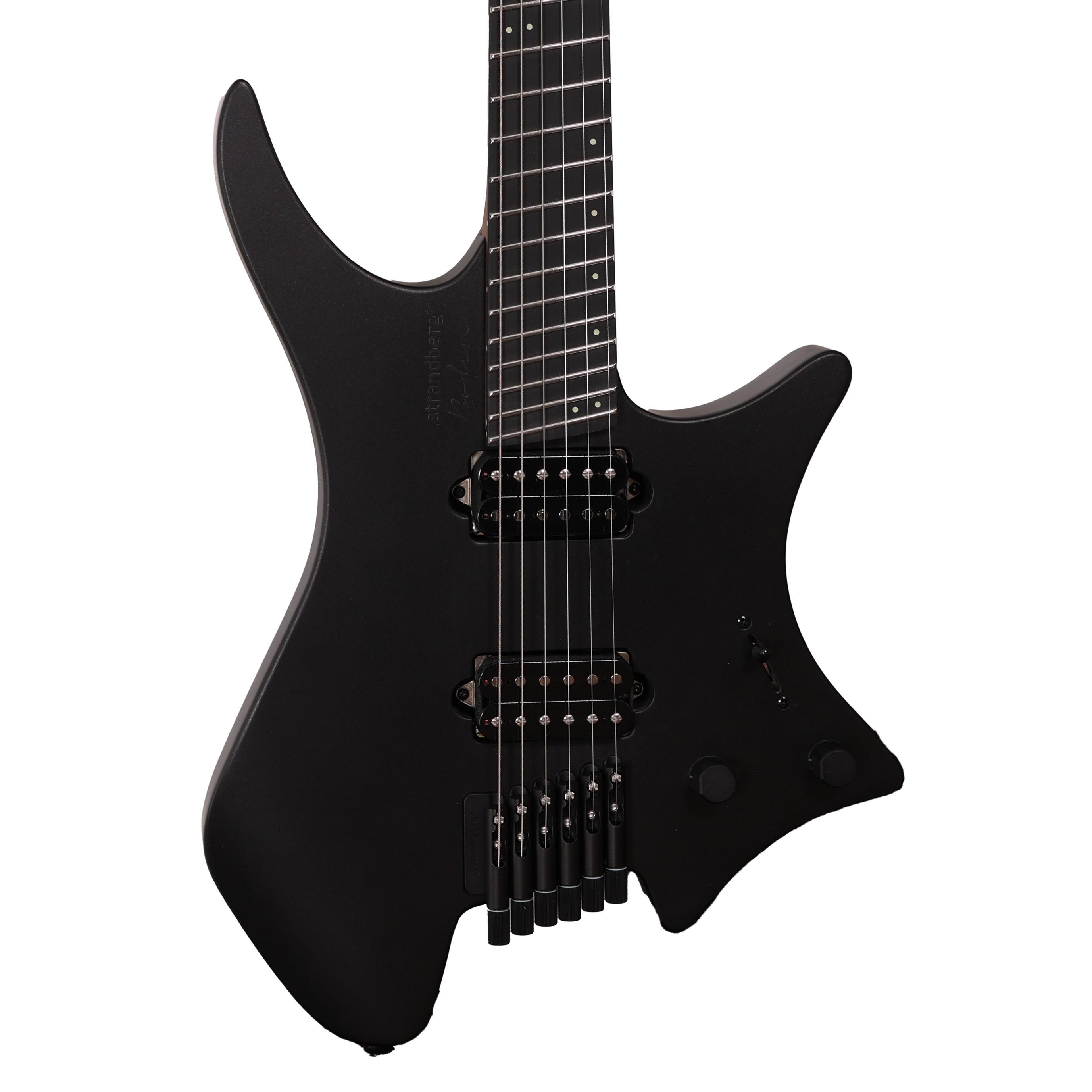 Strandberg Boden Metal NX 8 Electric Guitar in Black Granite