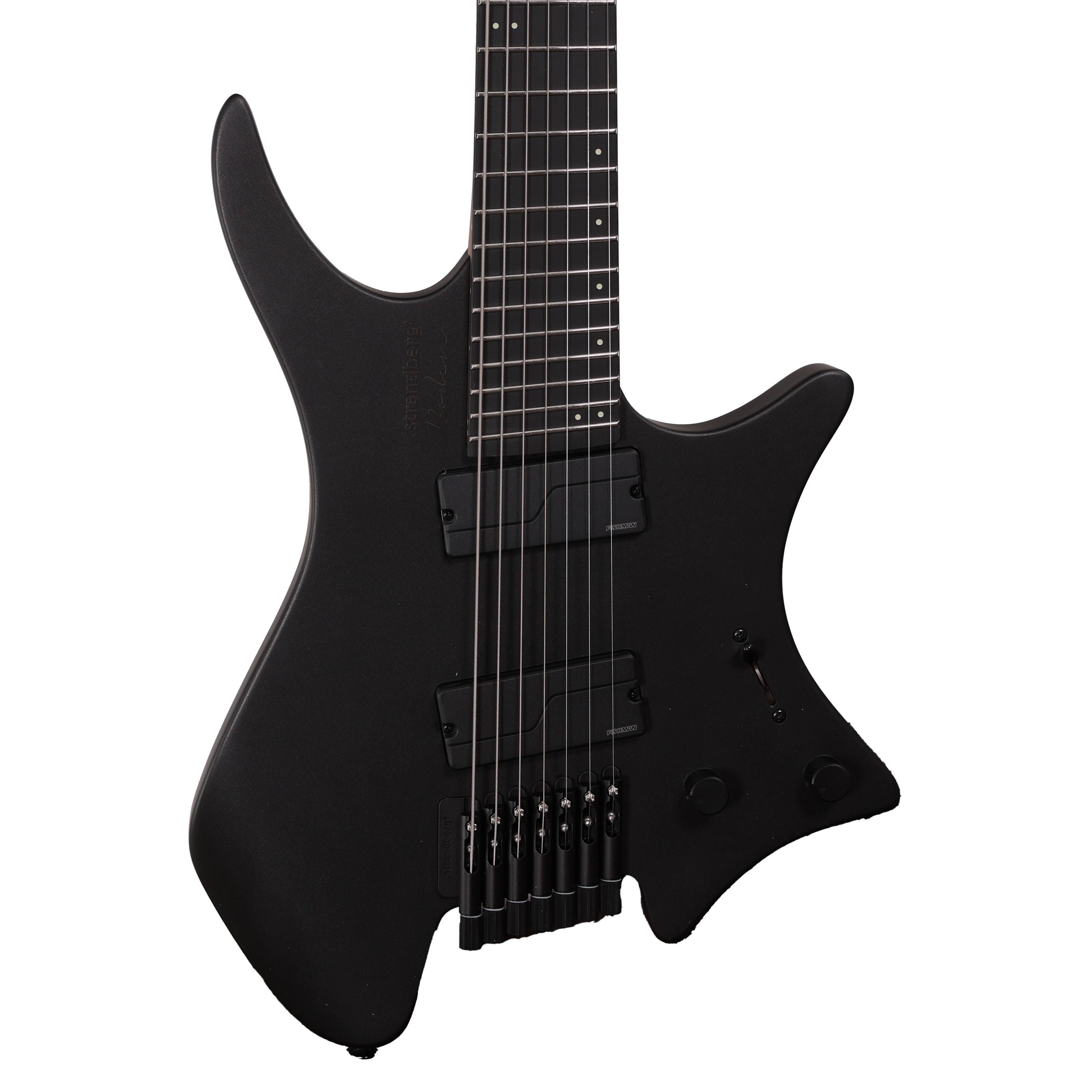 Strandberg Boden Singularity NX 7 Electric Guitar in Pitch Black