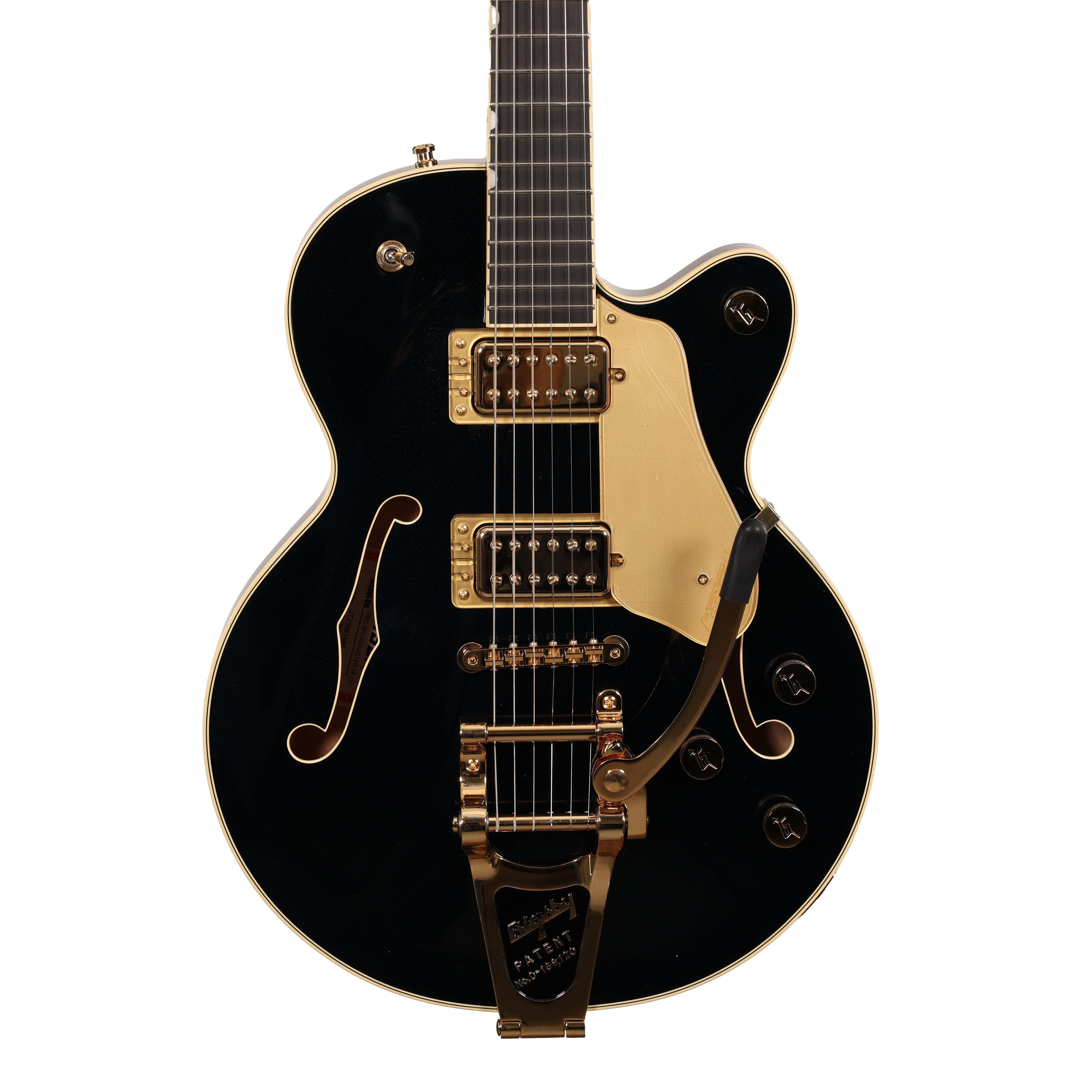 Gretsch Broadkaster Jr LX Center Block Bigsby Guitar In Midnight Sapphire, Ebony Board