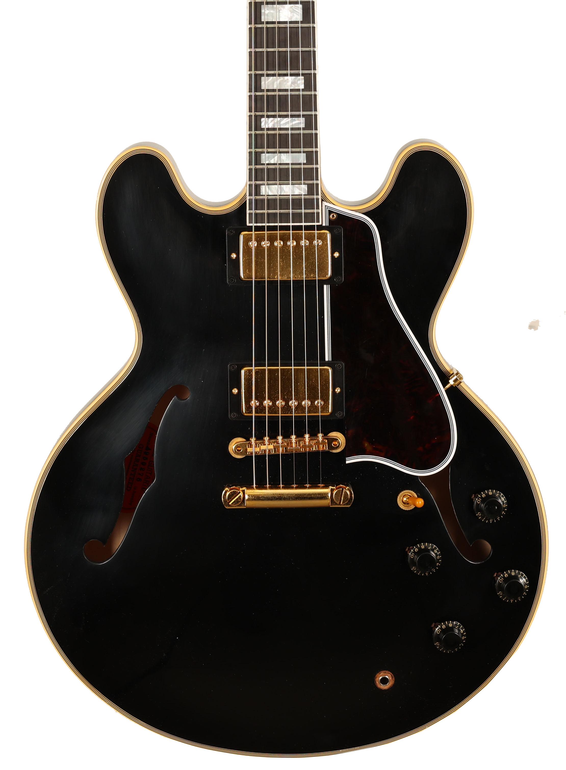 Gibson Custom Shop Murphy Lab 1959 ES-355 Reissue Stop Bar Ultra Light Aged in ES-355 Ebony