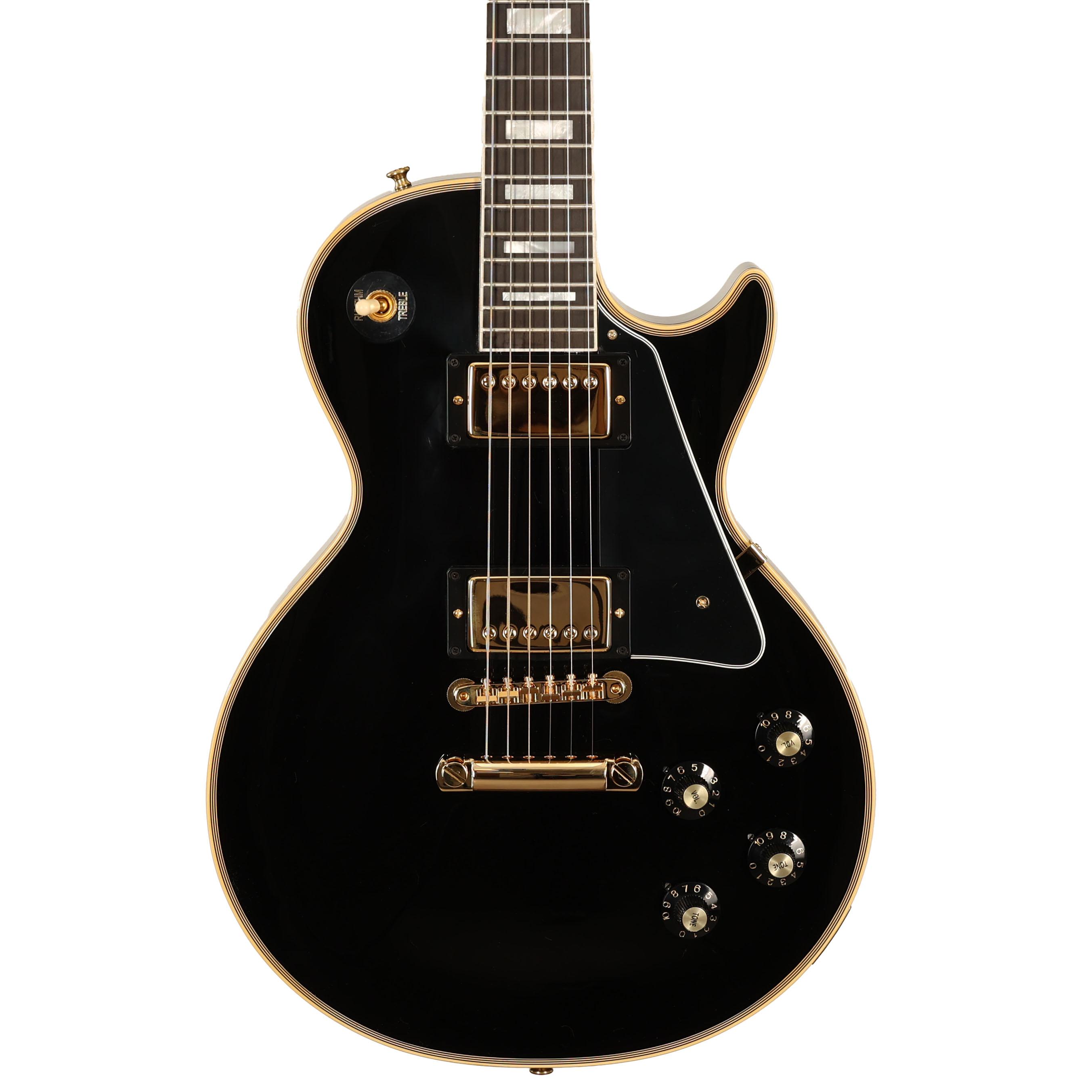 ギター Gibson Custom Shop 1954 Les Paul Custom Gibson Custom Shop 1954 Les Paul Custom Staple Pickup Reissue VOS