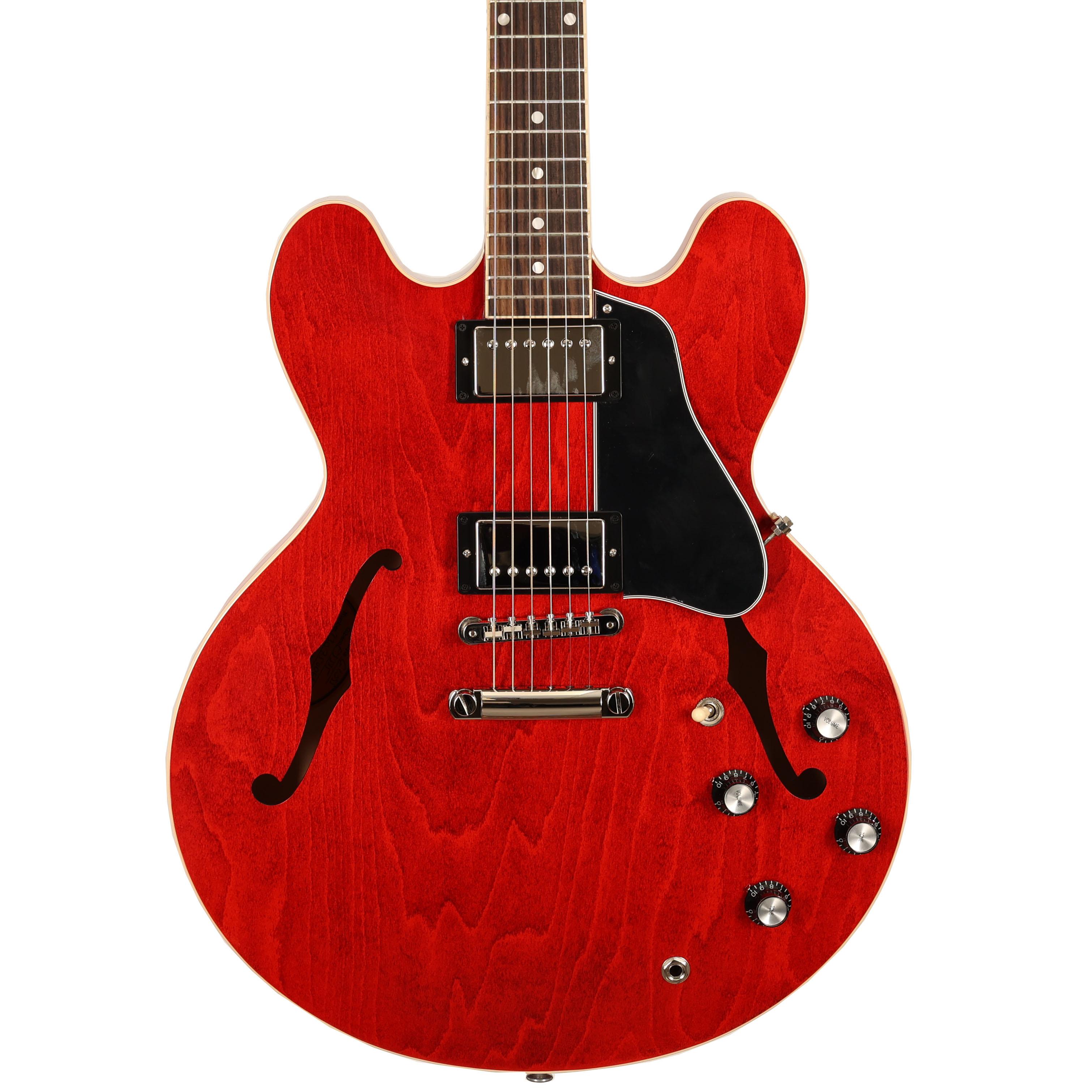 Gibson ES-335 Satin in Satin Cherry - Andertons Music Co.