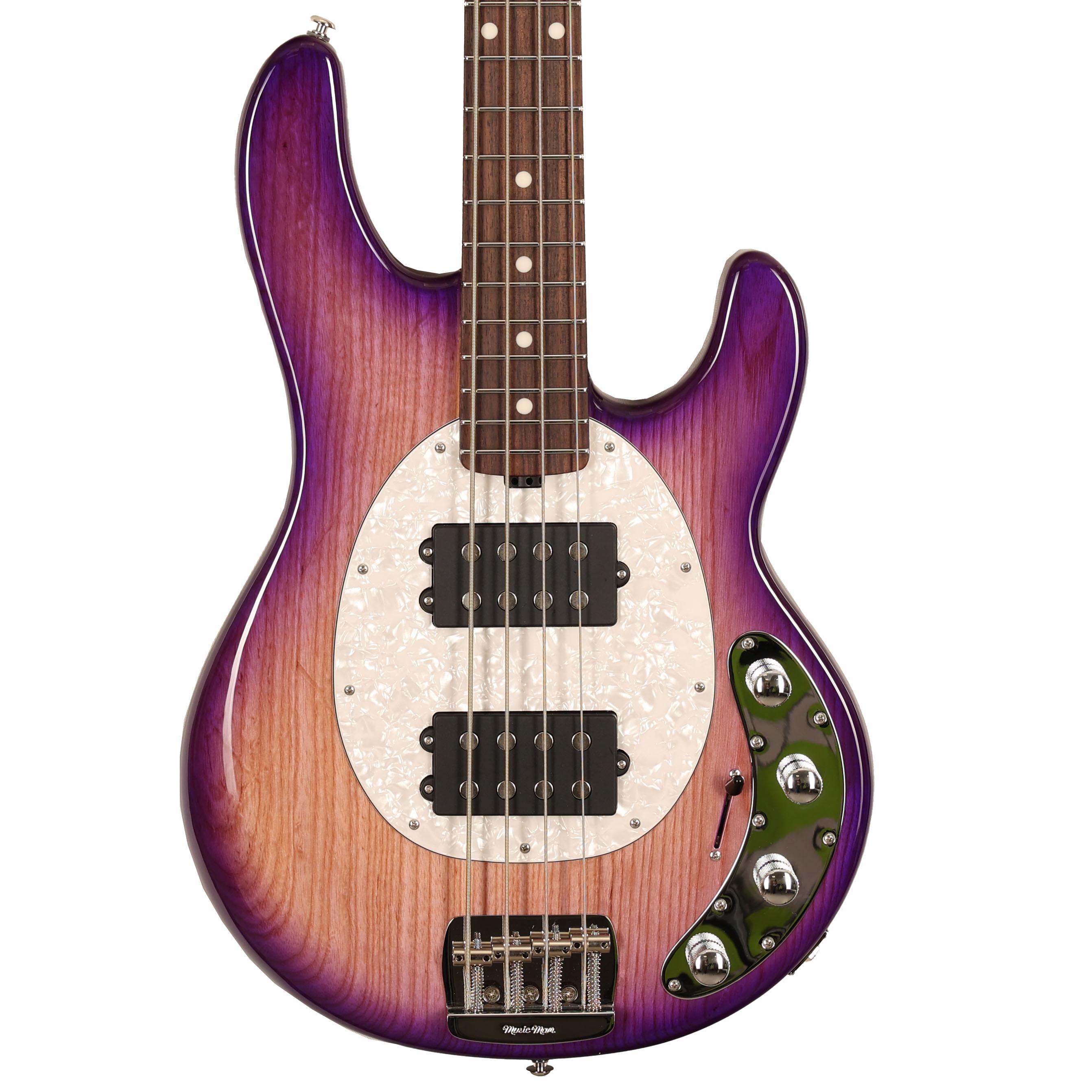 Music Man StingRay Special HH Bass Guitar in Purple Sunset Music Man StingRay Special HH Bass Guitar in Purple Sunset